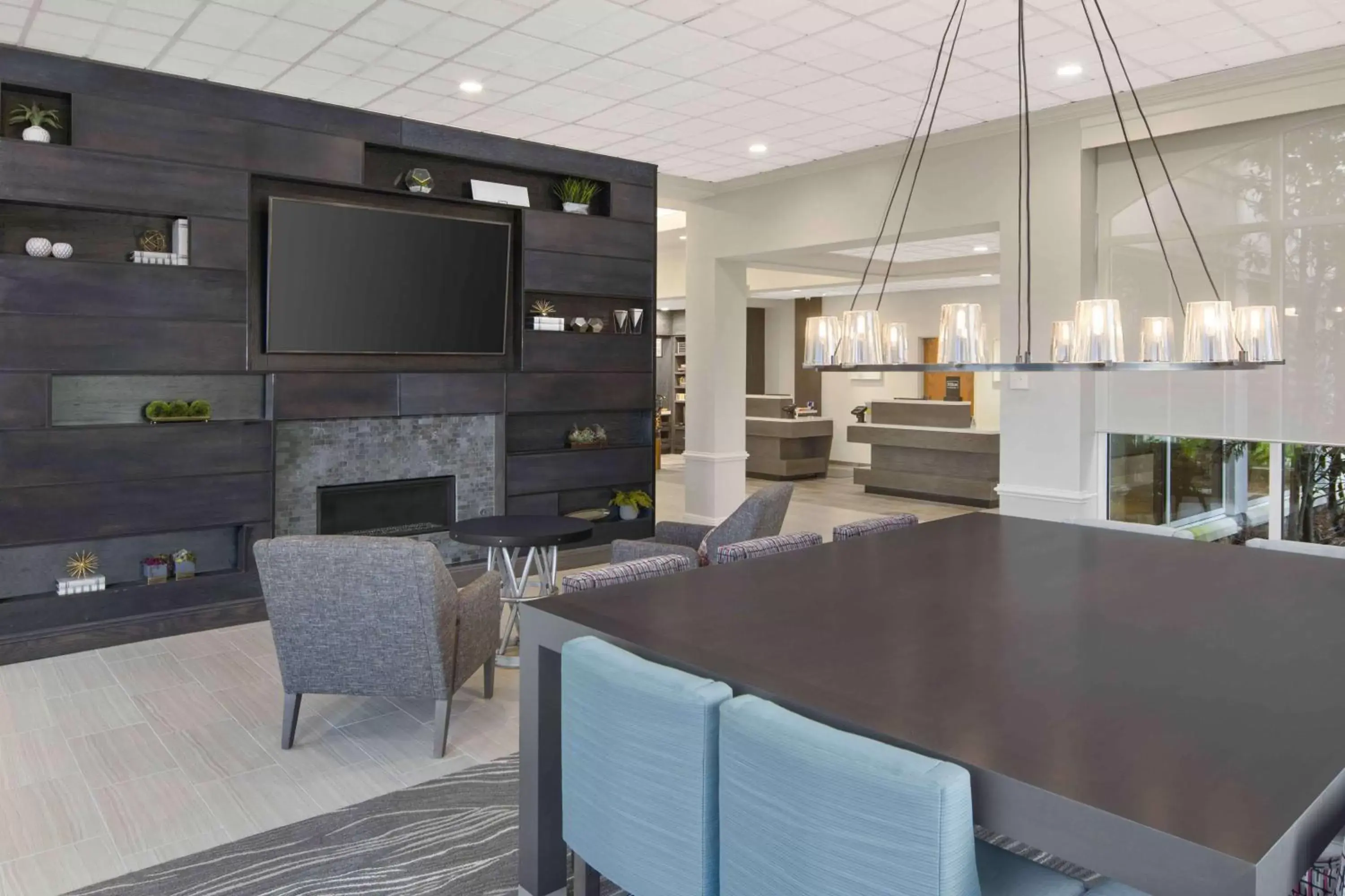 Lobby or reception in Hilton Garden Inn Jackson-Madison