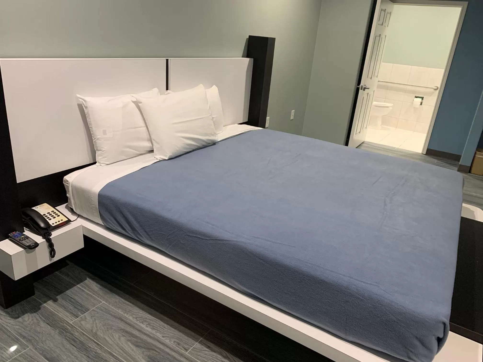 Bed in Crystal Suites