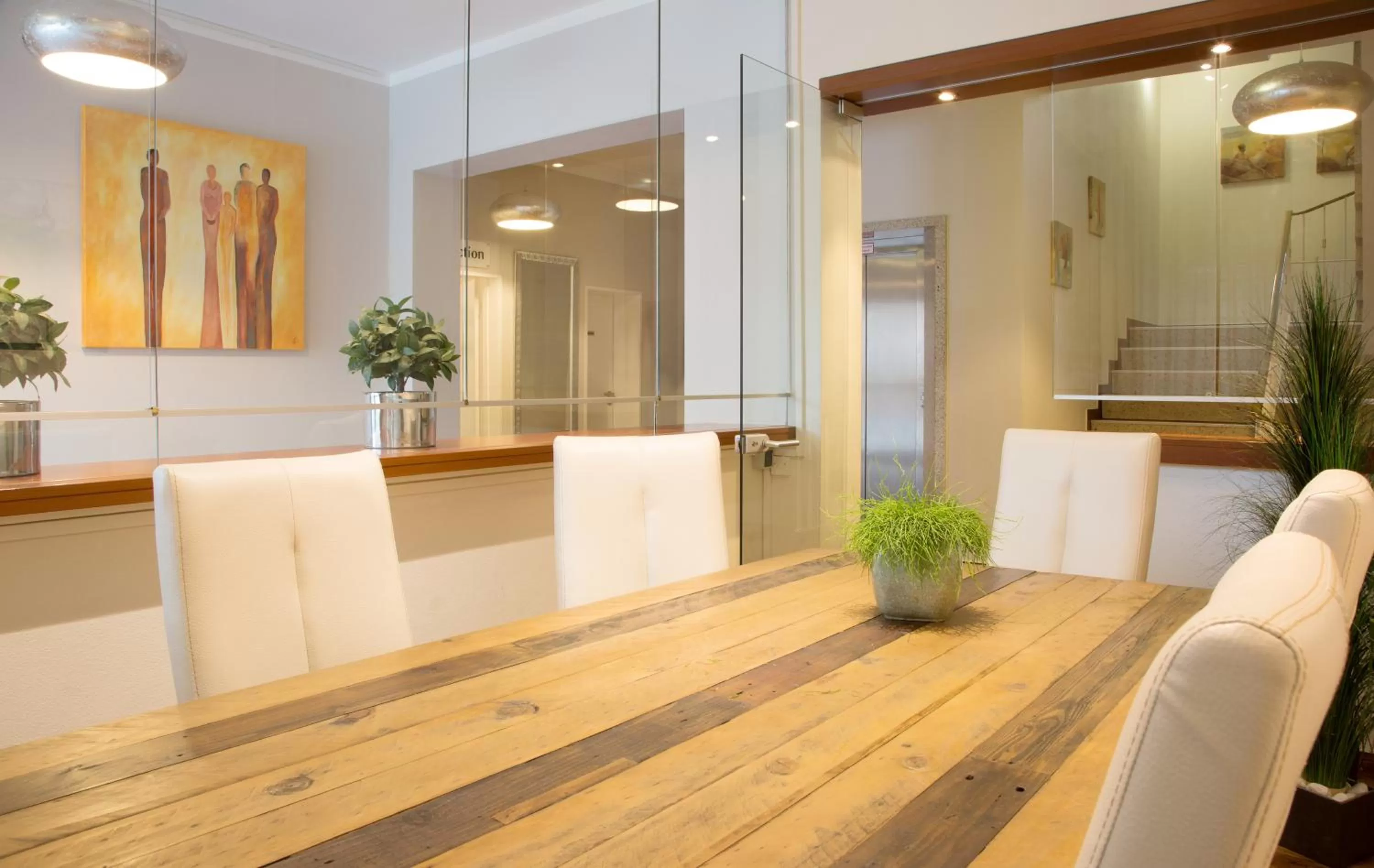 Lobby or reception in Parkhotel Lippstadt