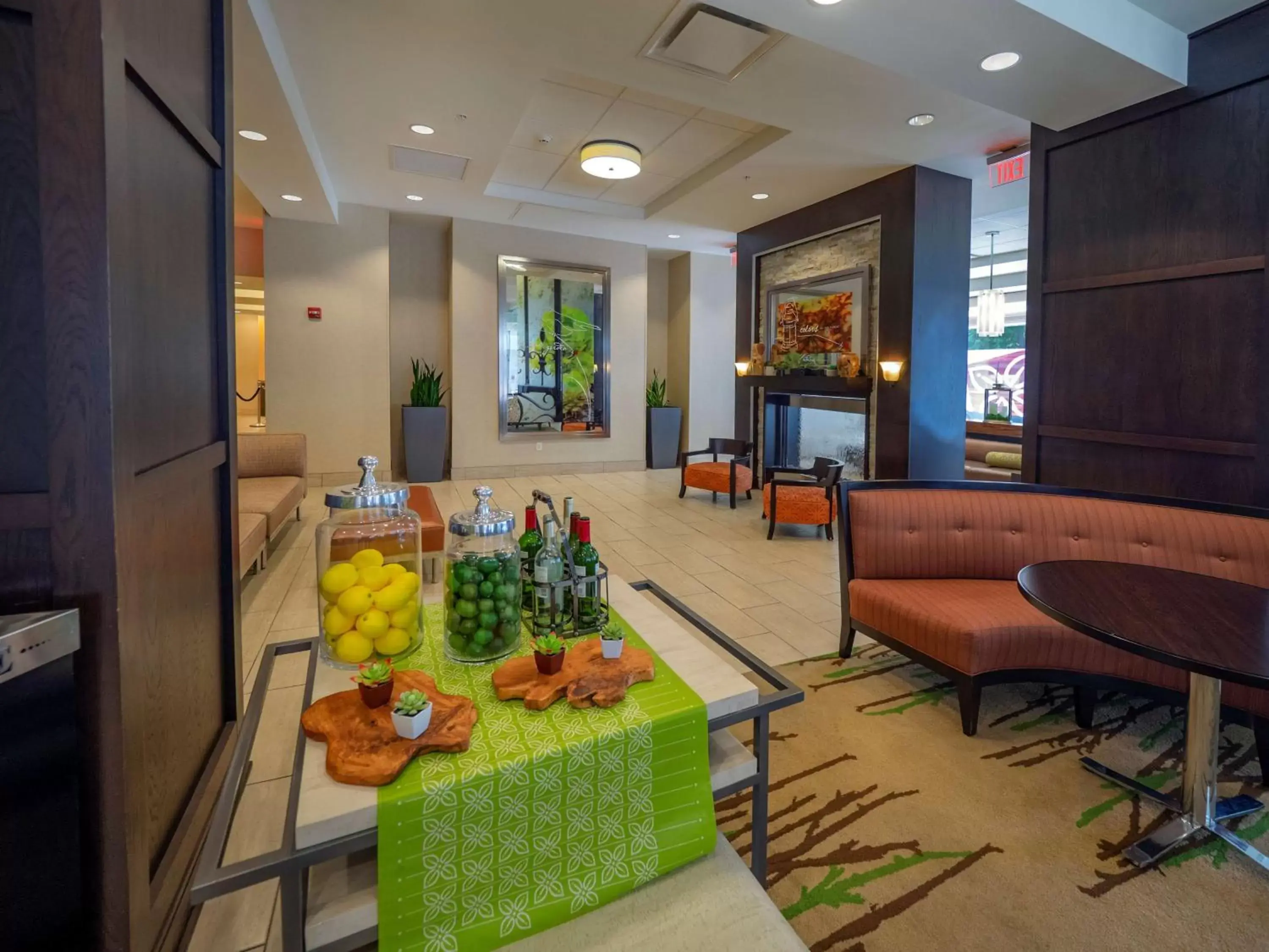 Lobby or reception in The Hilton Garden Inn Buffalo-Downtown Lobby or reception in The Hilton Garden Inn Buffalo-Downtown