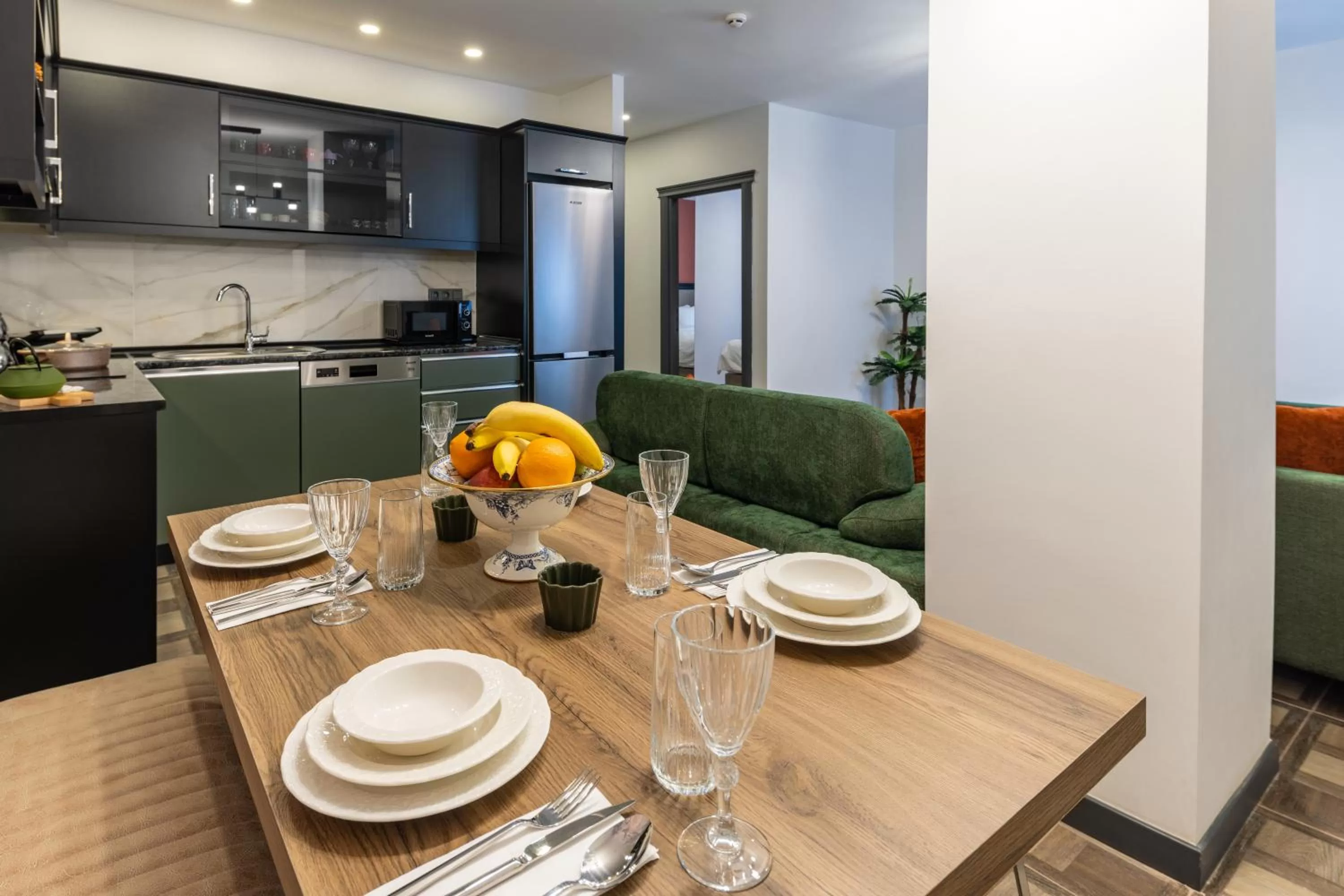 Kitchen or kitchenette in BayMari Suites City Life