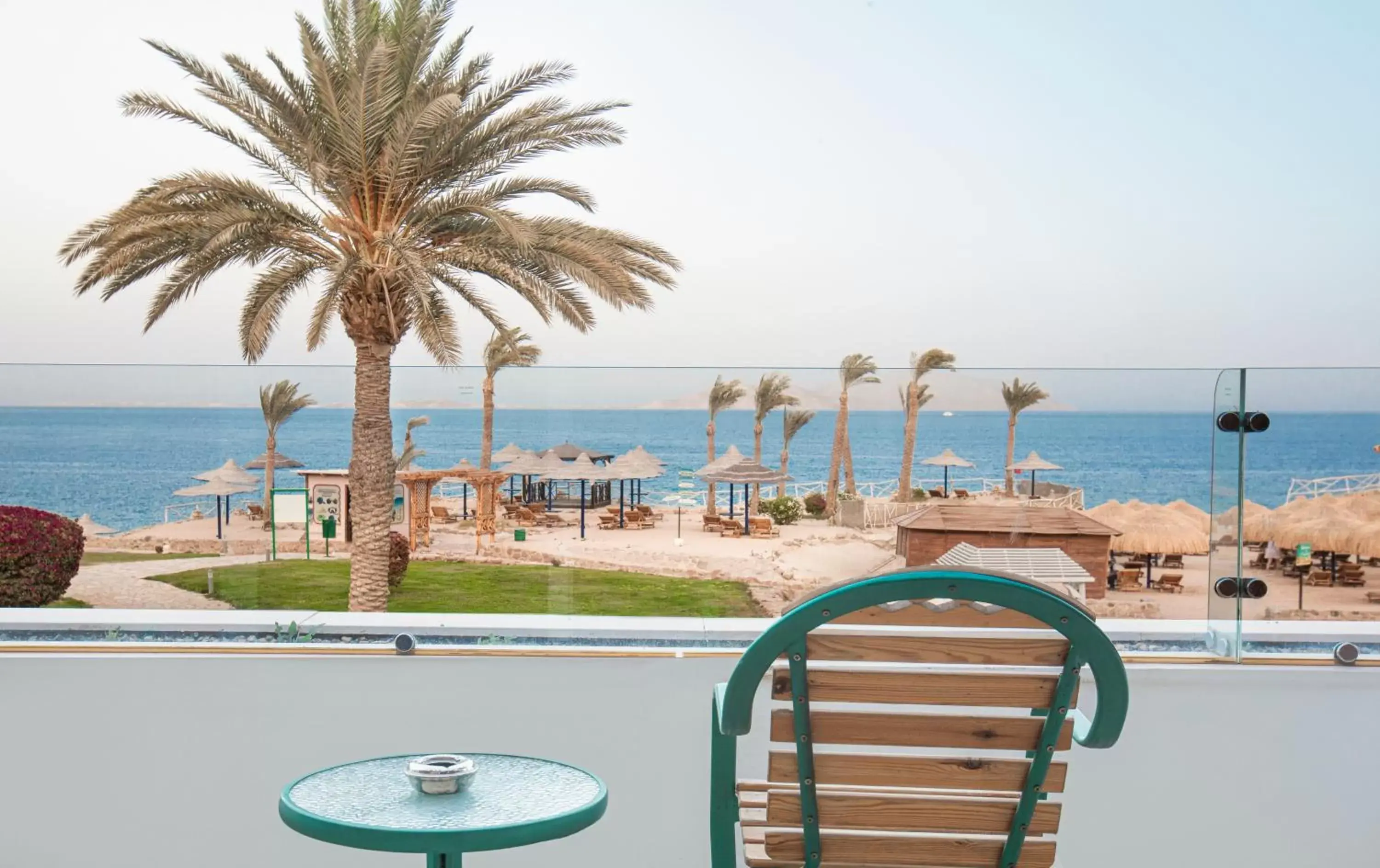Balcony/Terrace in Pyramisa Beach Resort Sharm El Sheikh