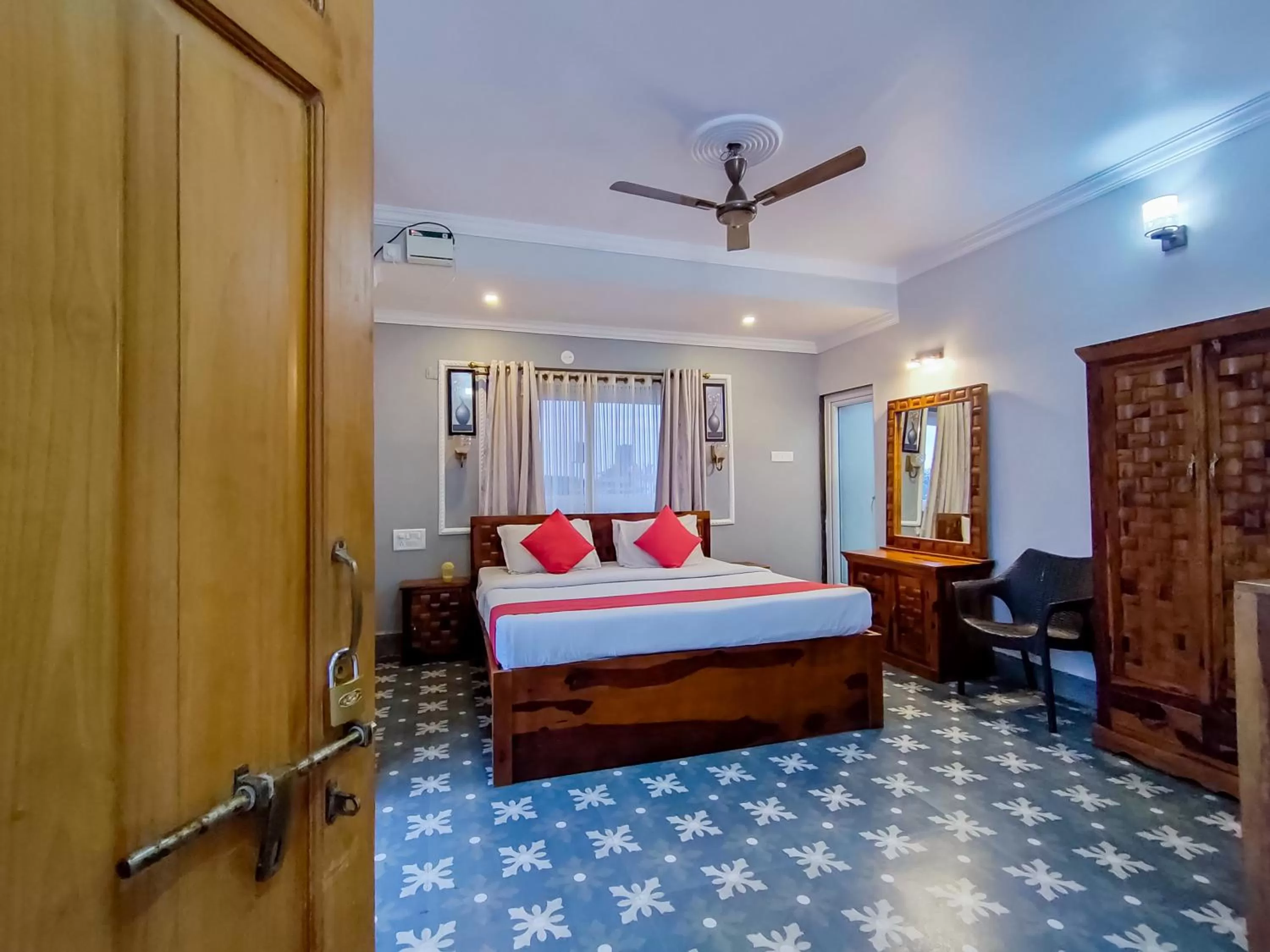 Bed in Hotel Baga Pescador