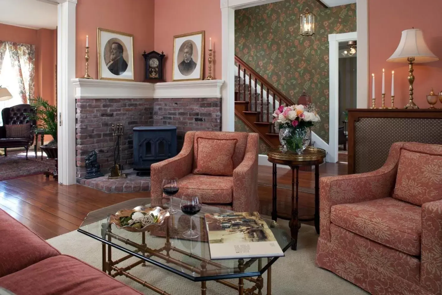 Living room, Seating Area in Jackson House Inn