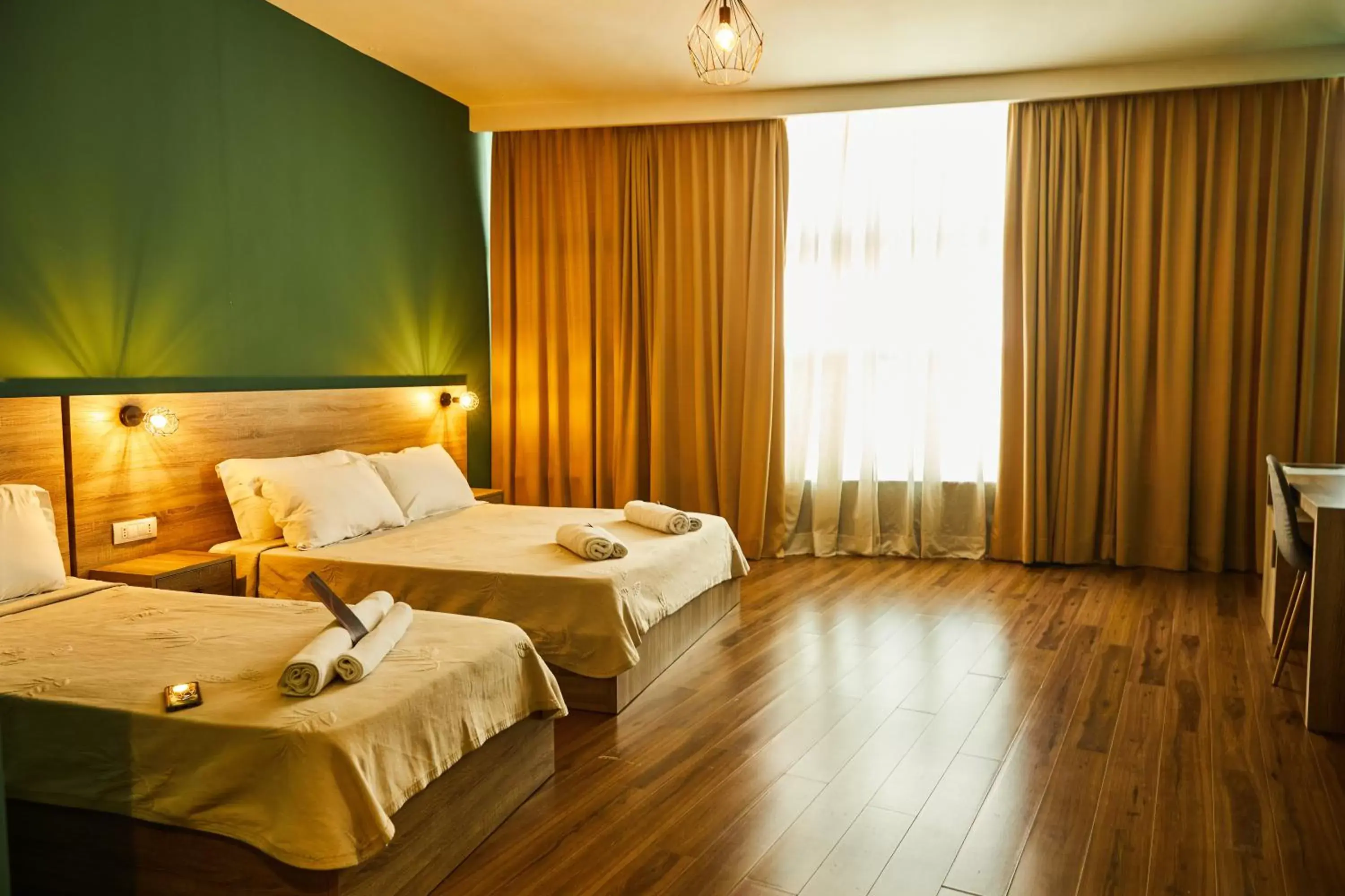 Bedroom, Bed in Arc Hotel Tirana