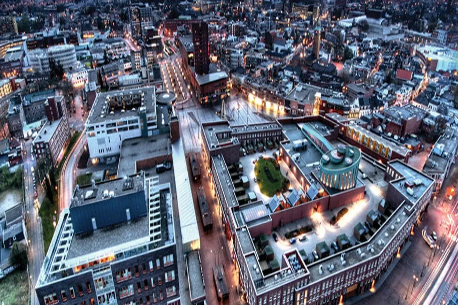 Property building, Bird's-eye View in Enschede