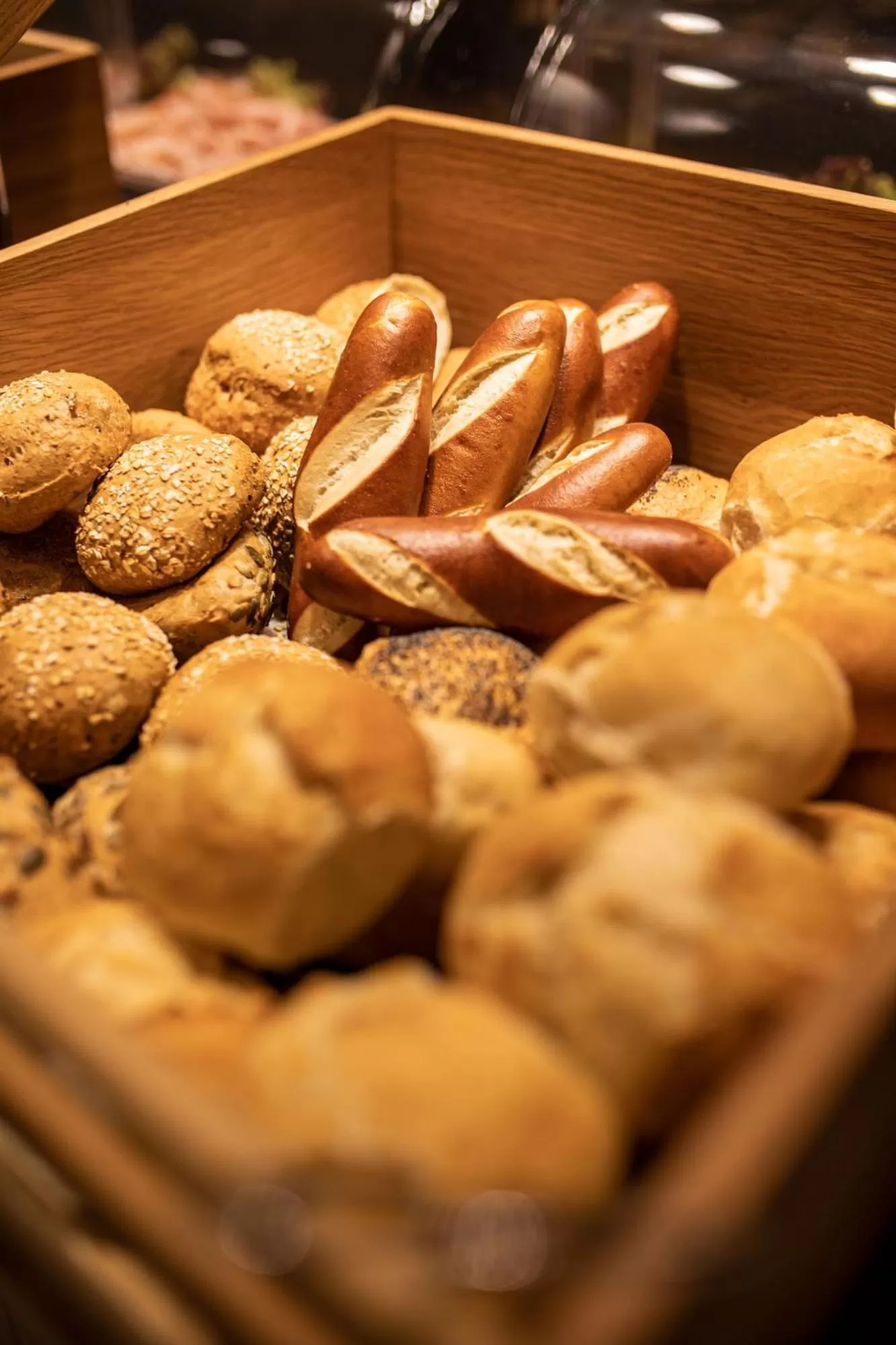 Buffet breakfast in Parkhotel