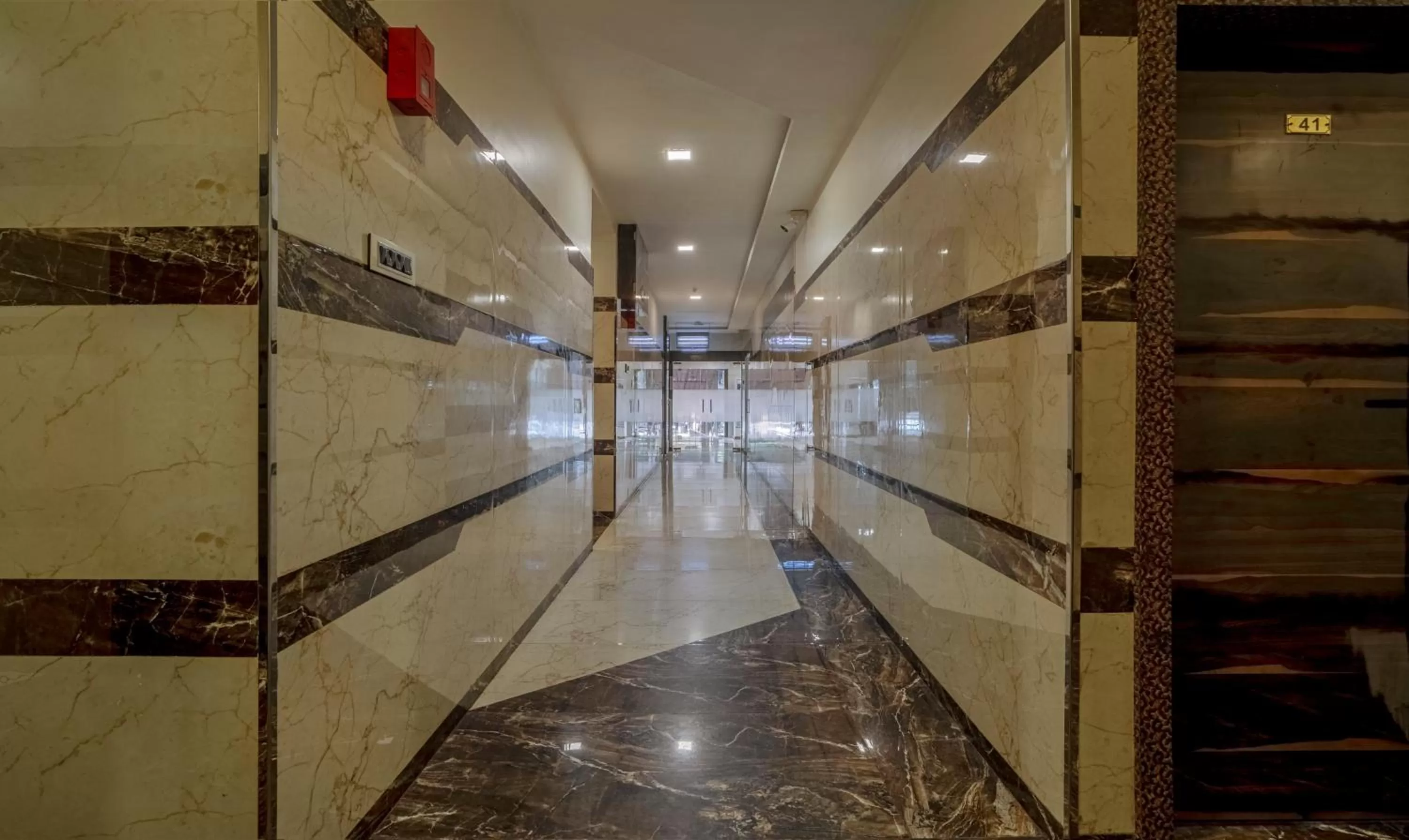 Floor plan in Treebo Zaid International Powai