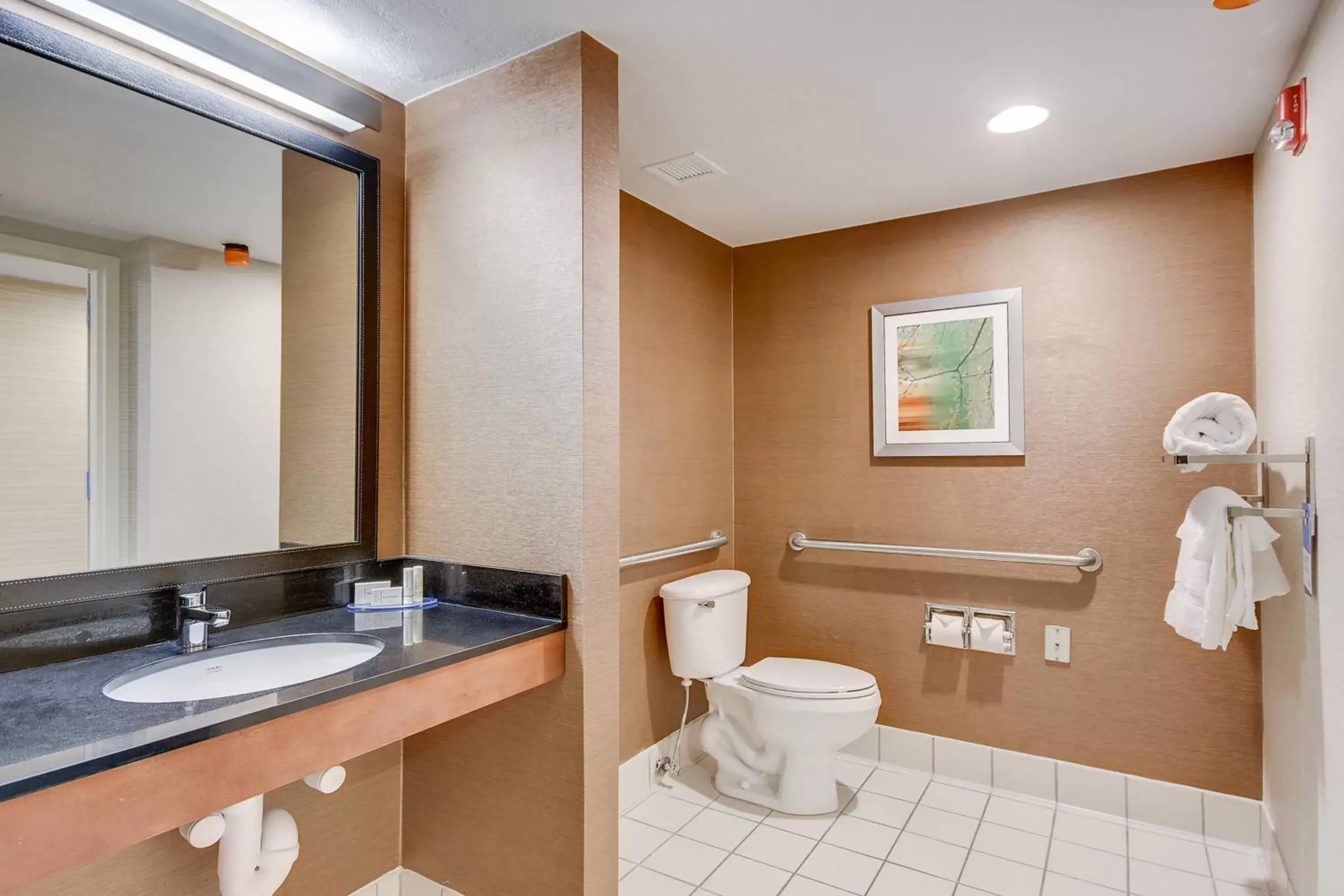 Bathroom in Fairfield Inn Boston Woburn