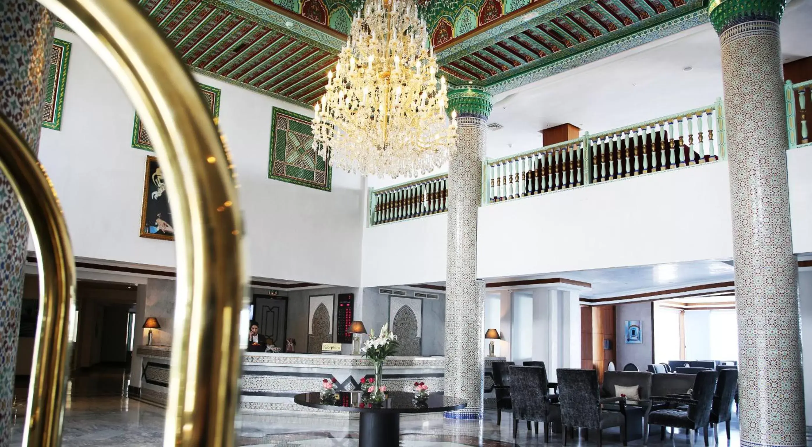 Lobby or reception in Grand Mogador Sea View & Spa