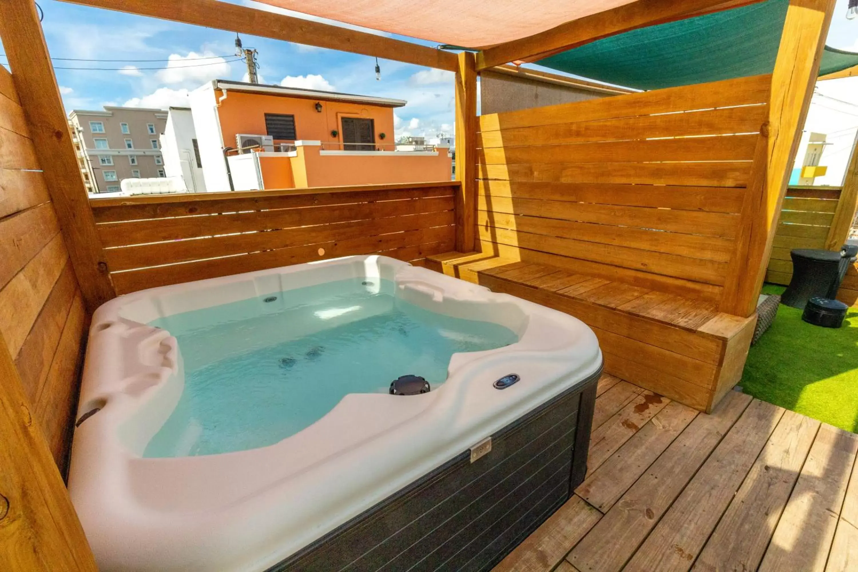 Hot Tub in CasaBlanca Hotel