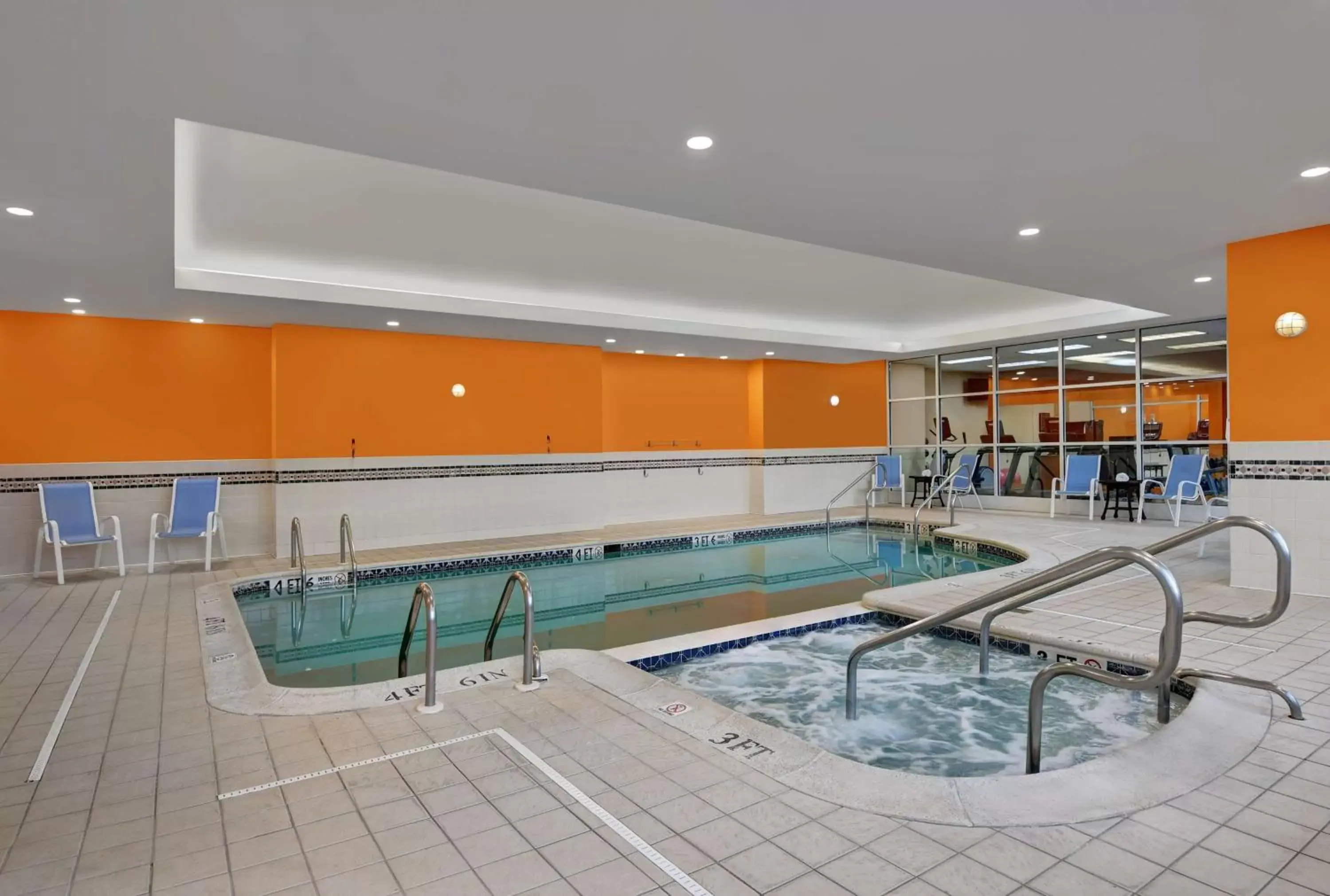 Pool view, Swimming Pool in Hilton Garden Inn Hamilton