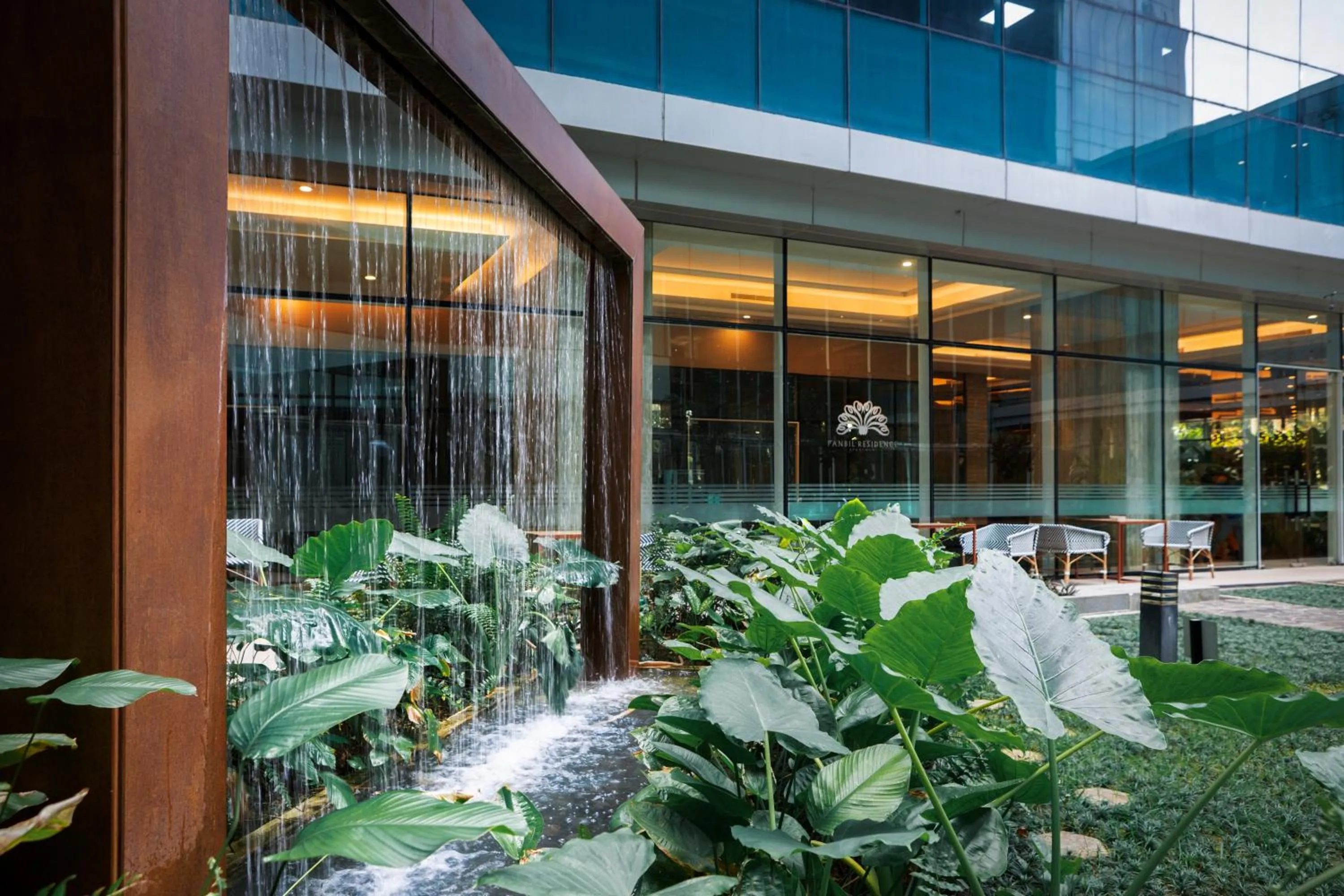 Garden in Panbil Residence Serviced Apartment