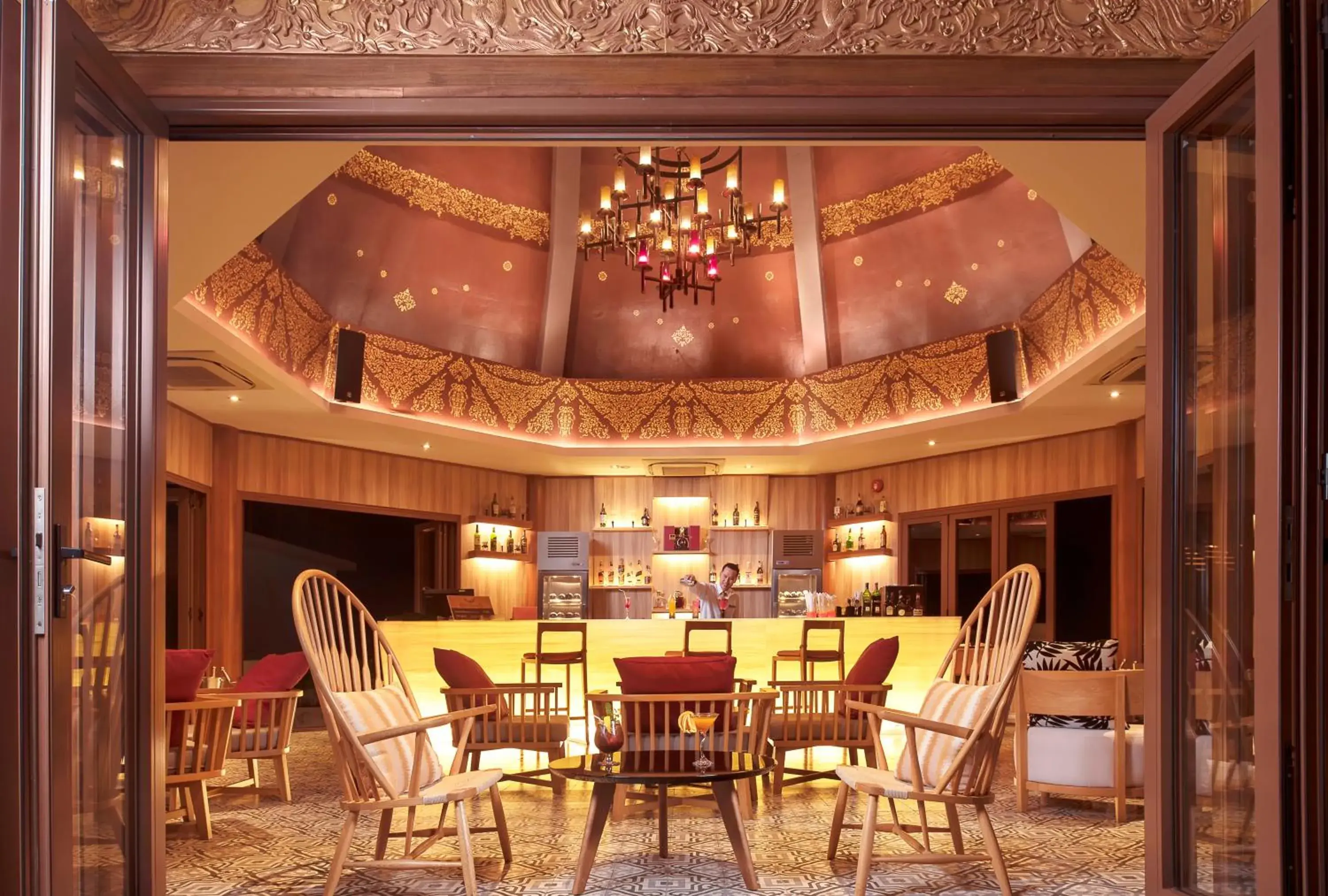 Lounge or bar, Restaurant/Places to Eat in Mida Grande Hotel Dhavaravati Nakhon Pathom