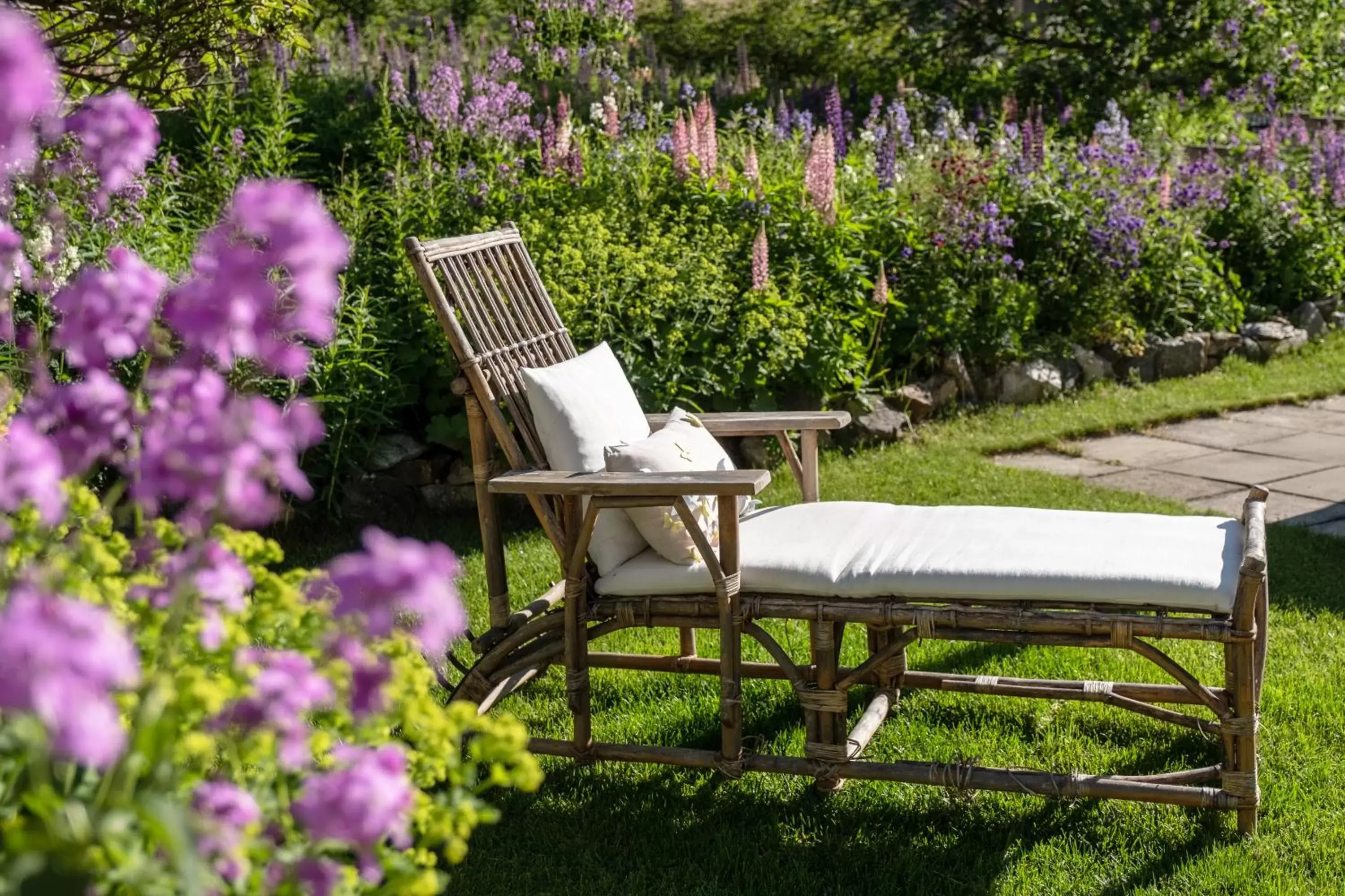 Garden in Hotel Edelweiss