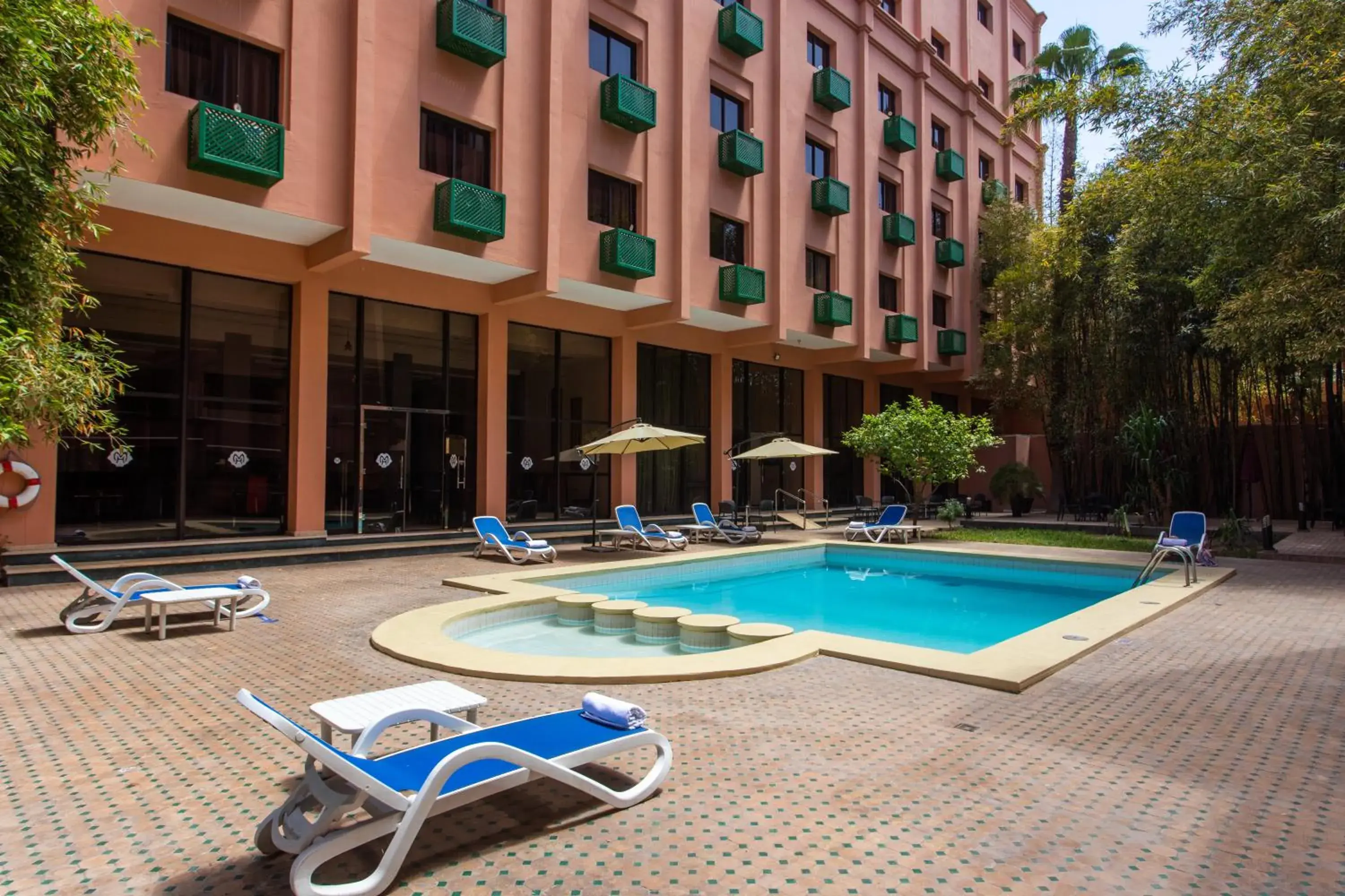 Swimming Pool in Hotel Meriem Marrakech