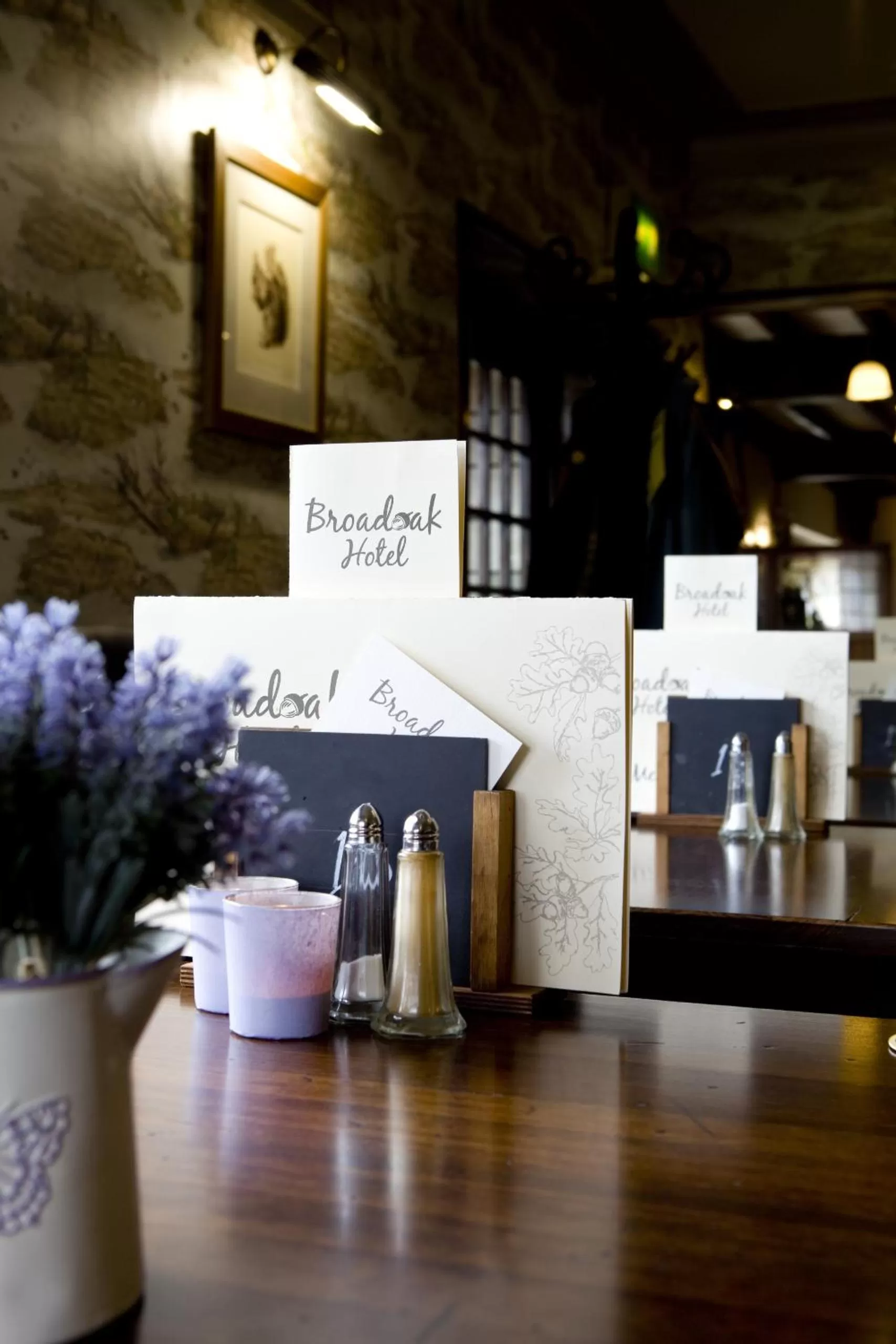 Dining area in The Broadoak