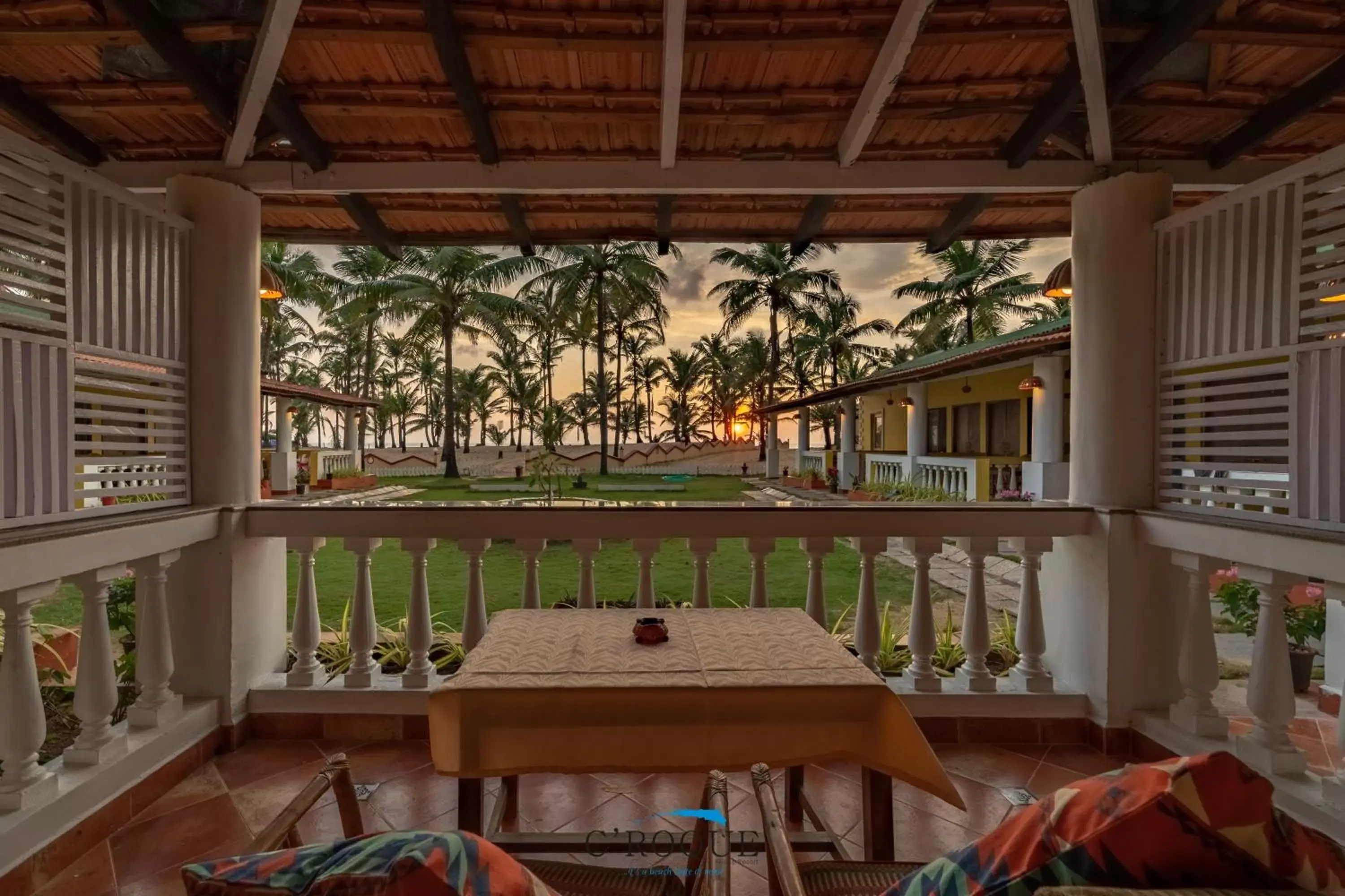 Balcony/Terrace in C Roque Beach Resort