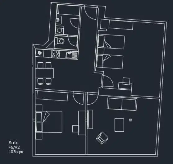 Floor Plan in Letna Garden Suites