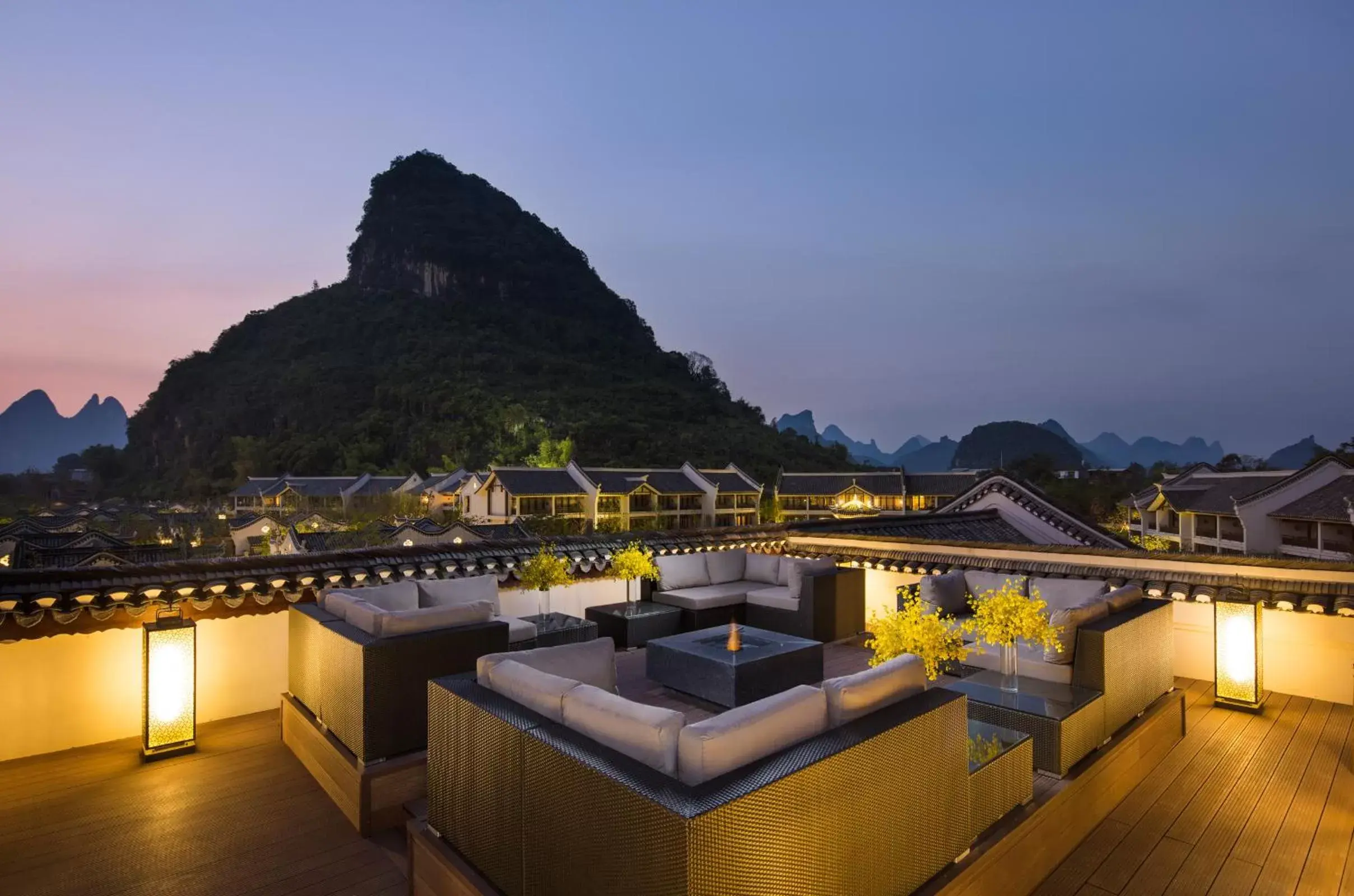 Area and facilities in Banyan Tree Yangshuo