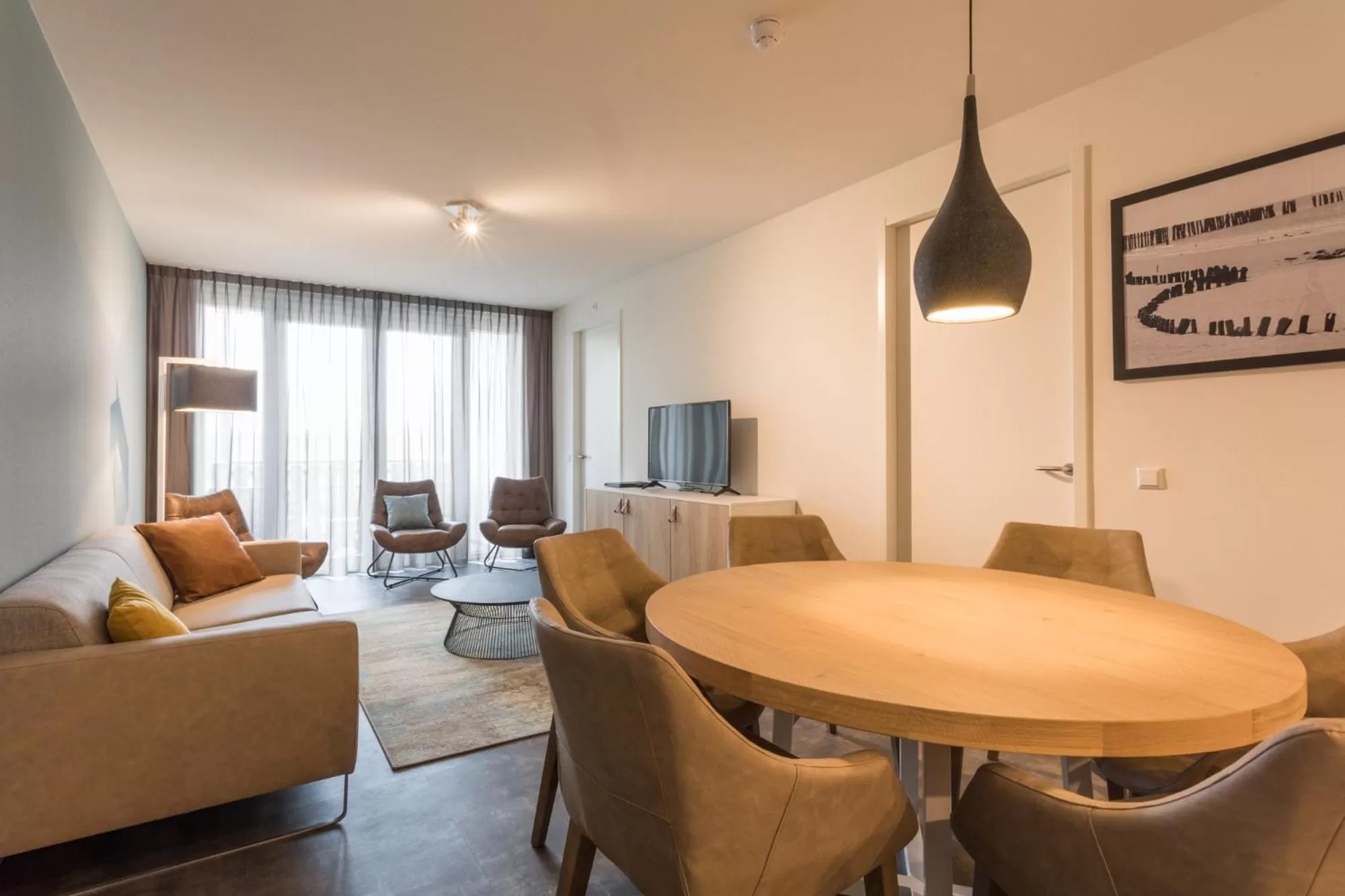 Living room in Hotel Kaap West I Kloeg Collection