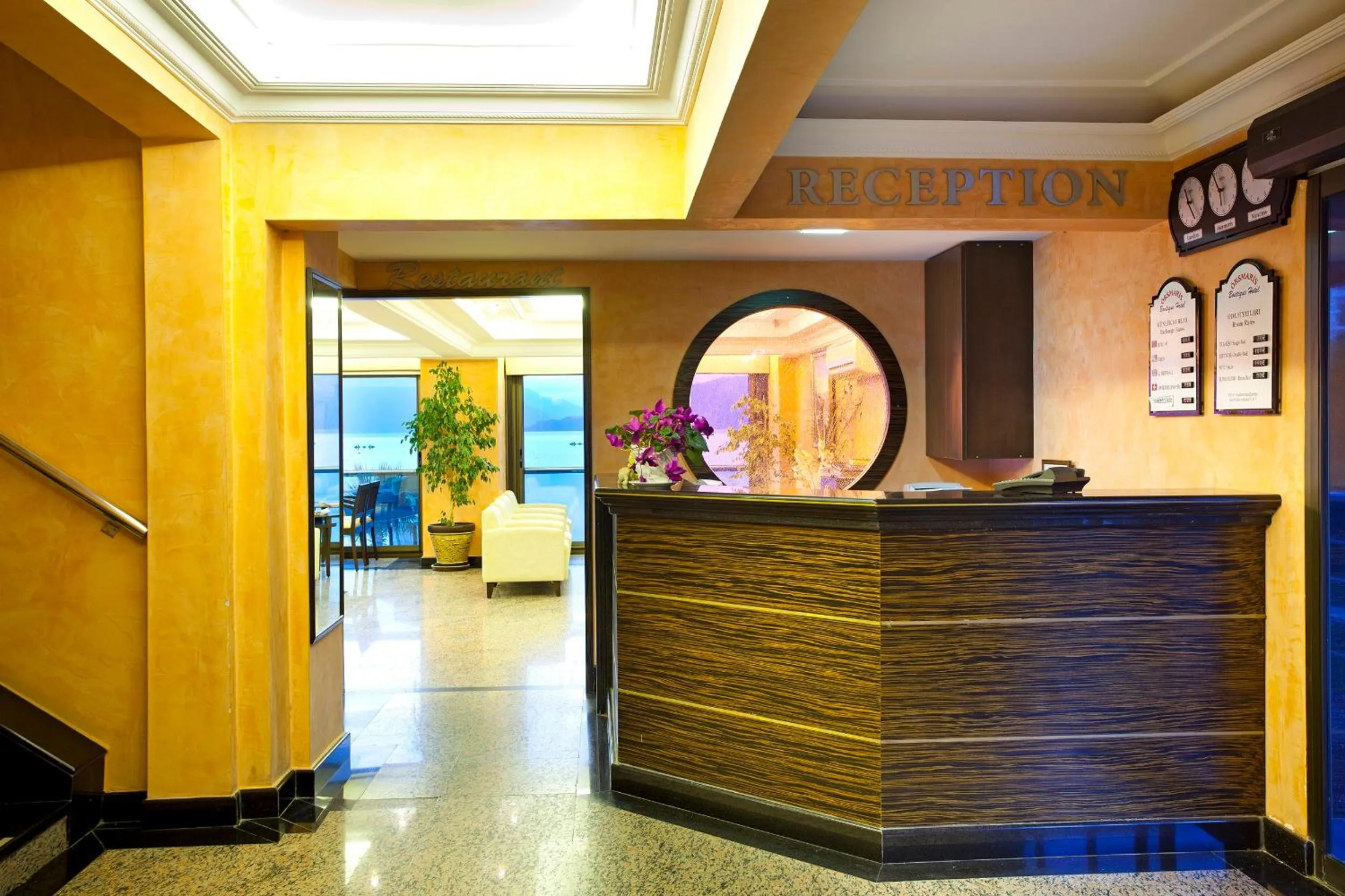 Lobby or reception in Örsmaris Boutique Hotel