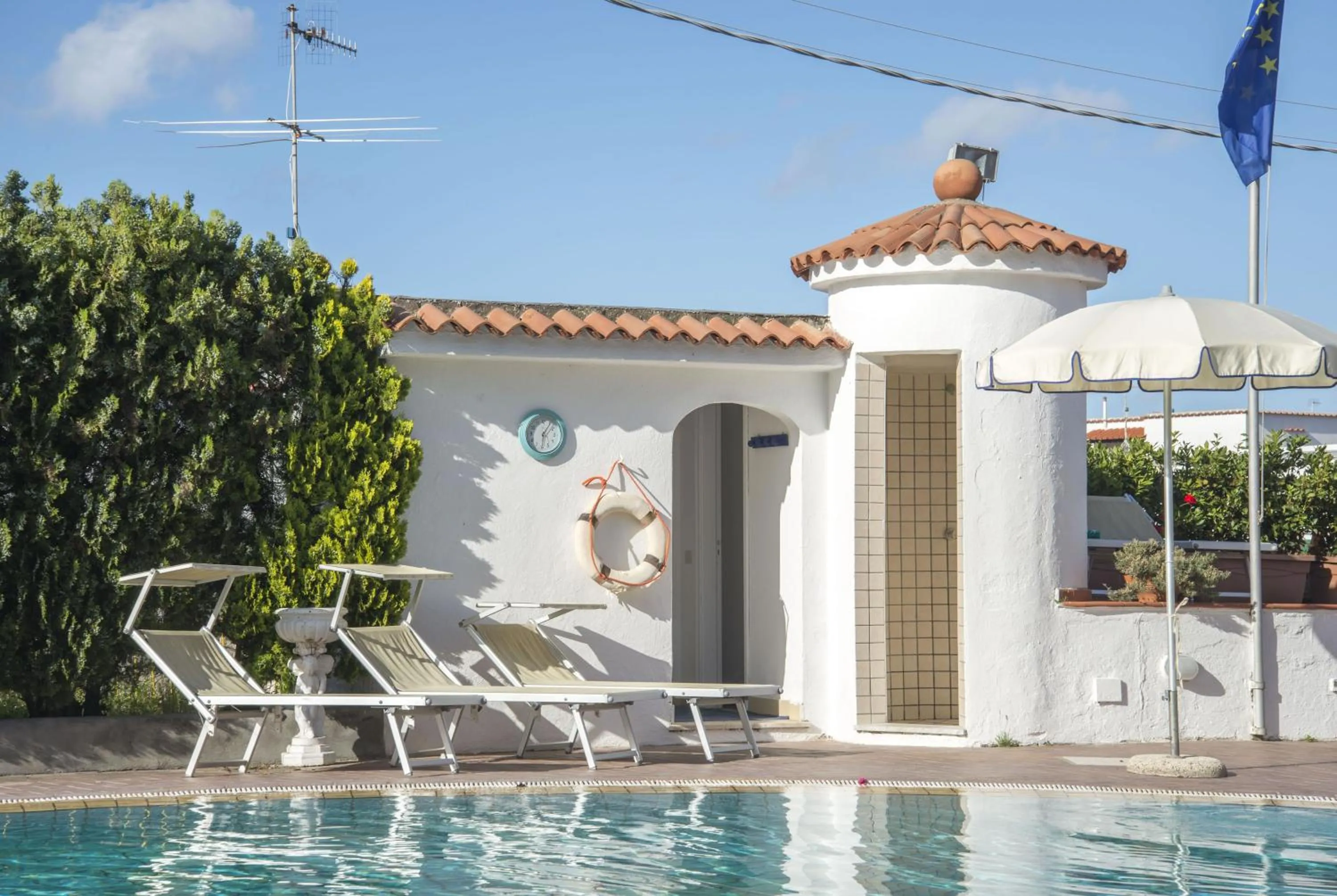 Swimming pool in Hotel Internazionale