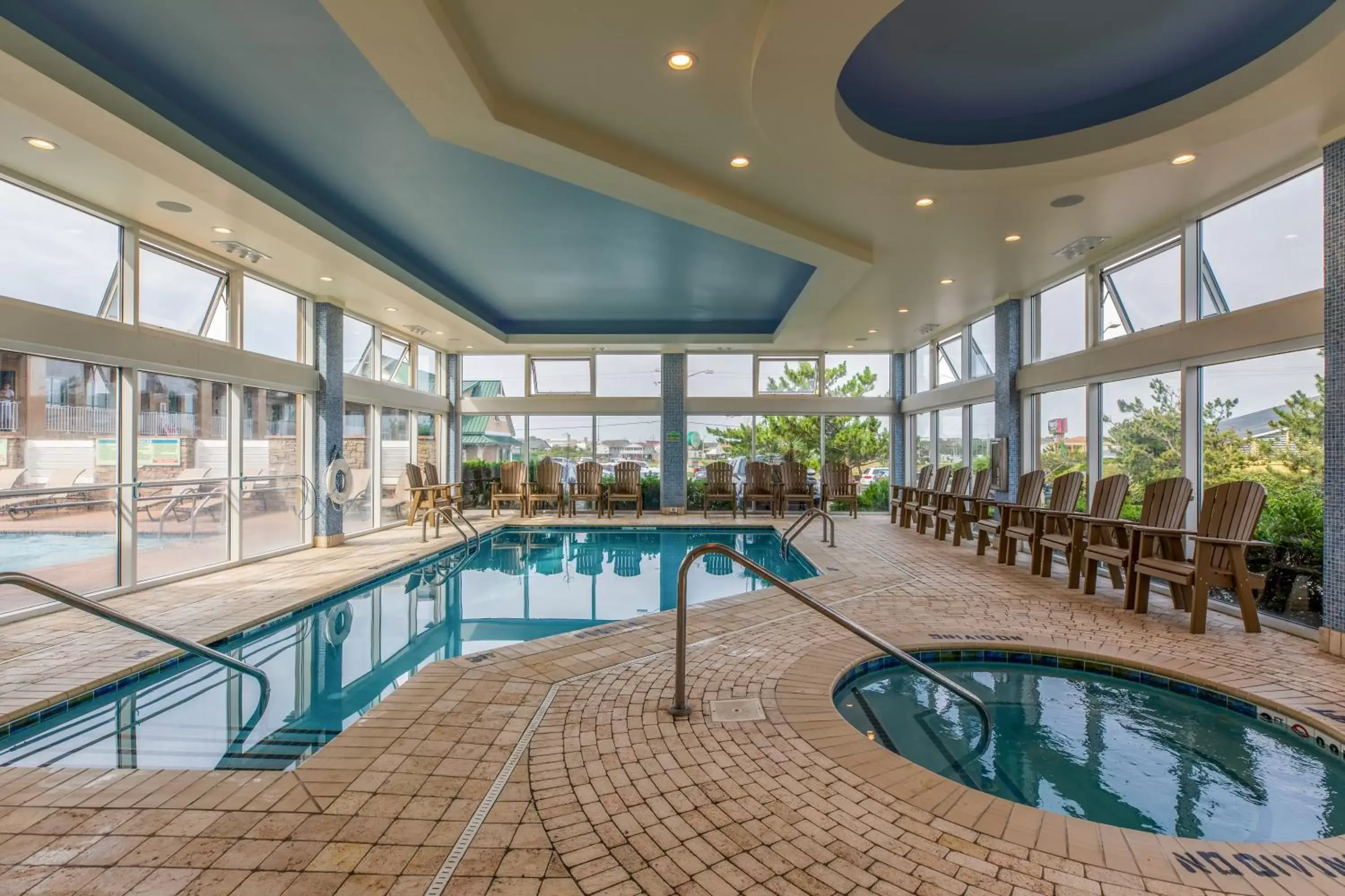 Swimming Pool in Shutters on the Banks