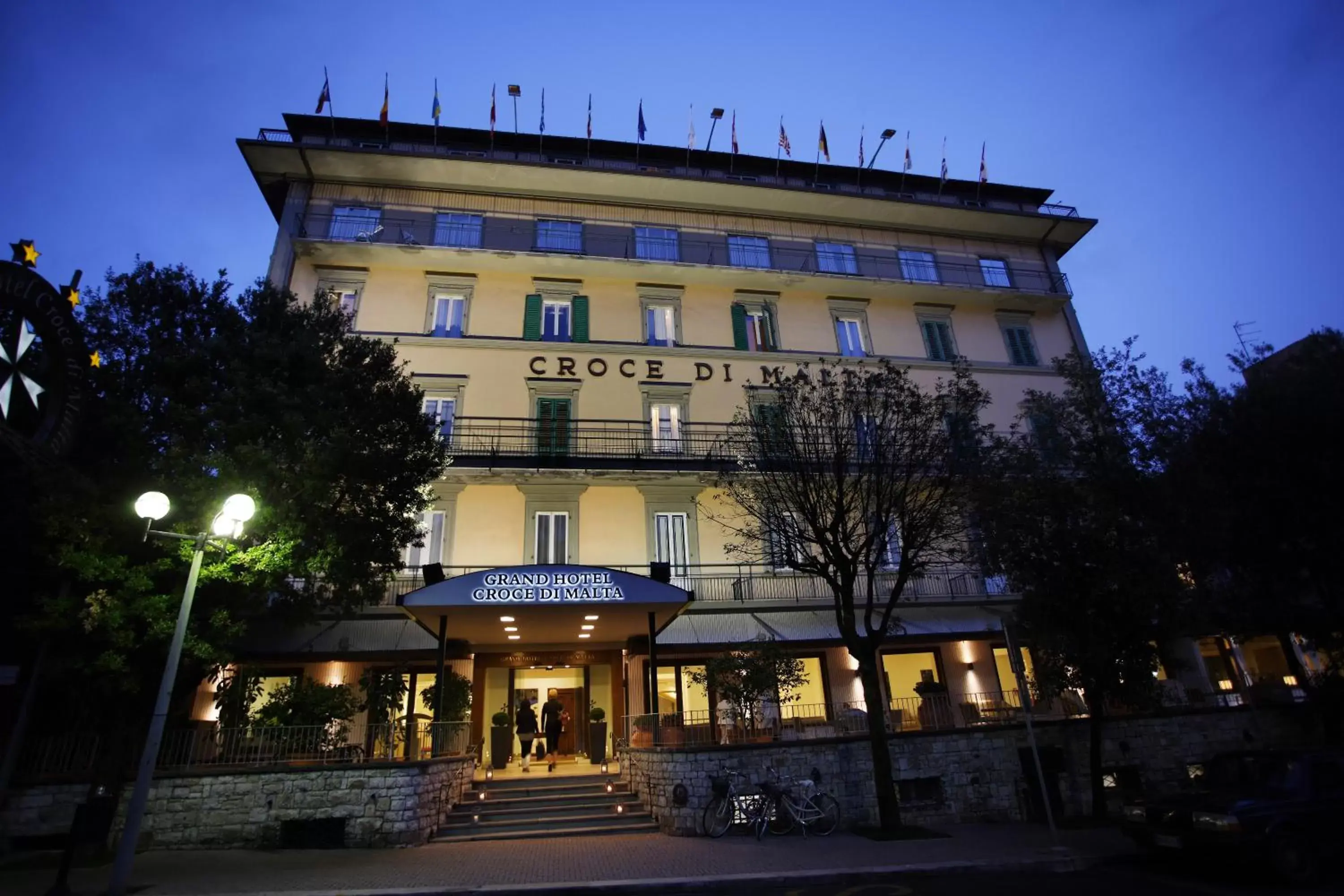 Facade/entrance, Property Building in Grand Hotel Croce Di Malta