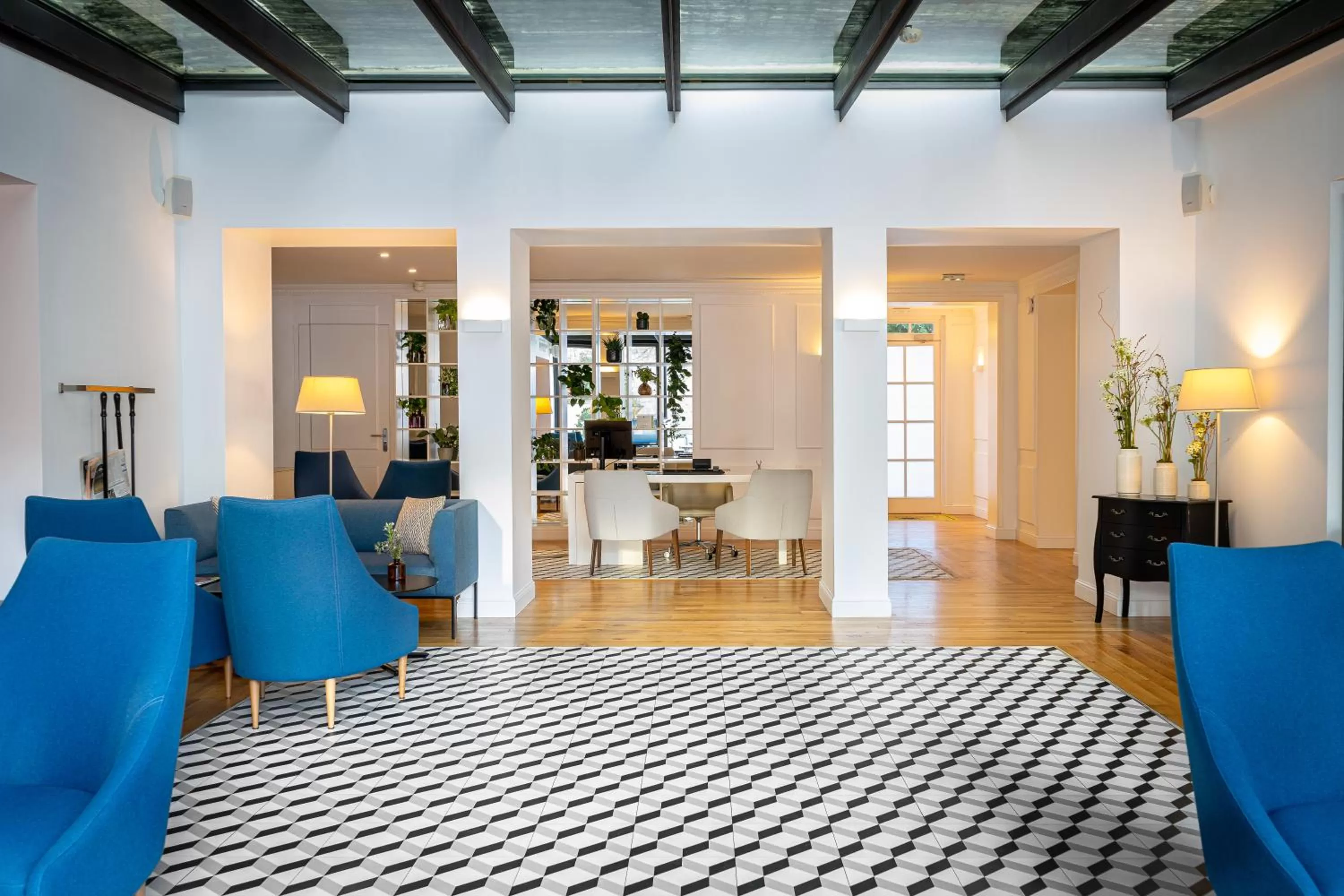 Lobby or reception in Hôtel de Cavoye