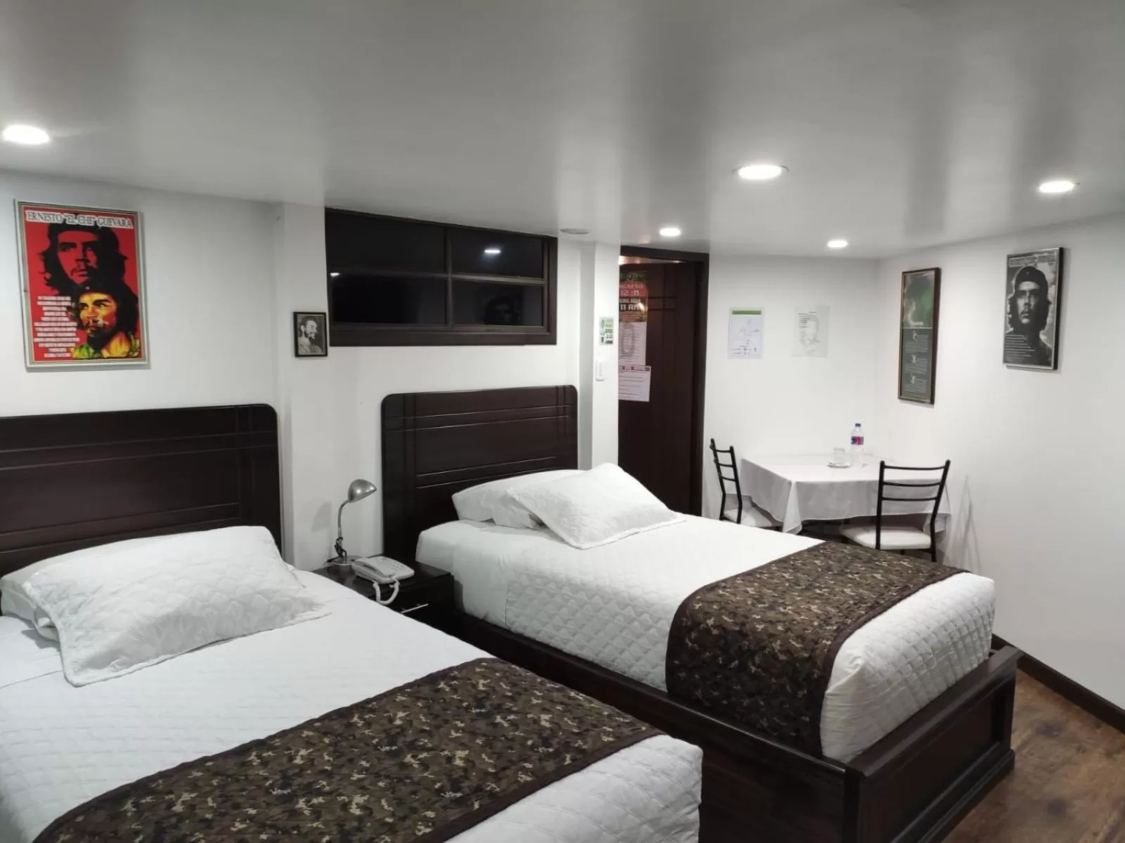 Bed in Hotel el Che No apto para corruptos