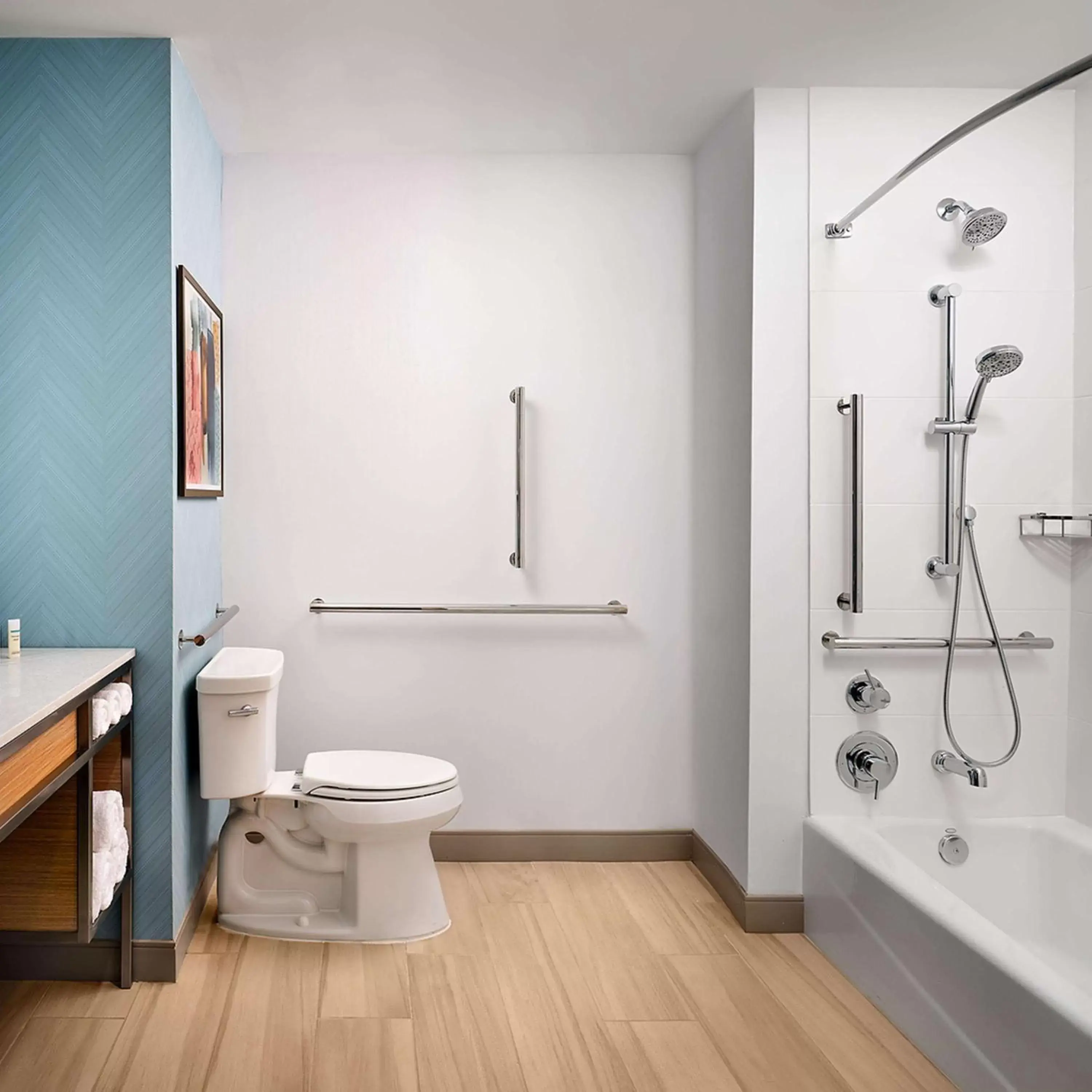 Bathroom in Hilton Garden Inn Grapevine At Silverlake Crossing, Tx Bathroom in Hilton Garden Inn Grapevine At Silverlake Crossing, Tx