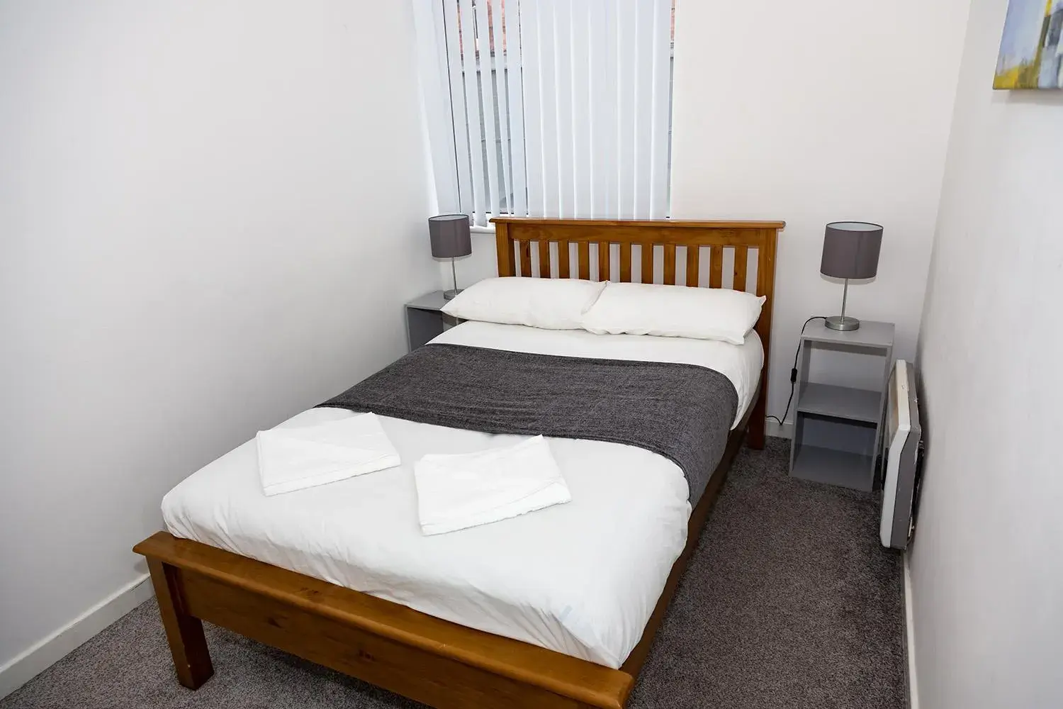 Bedroom in Alexander Apartments Powdene House