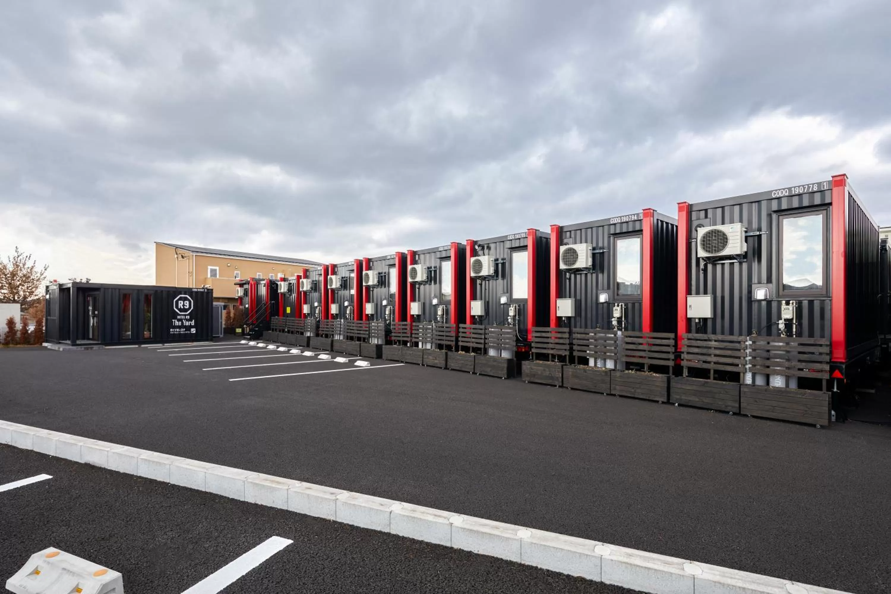 Property building in HOTEL R9 The Yard Taketoyo