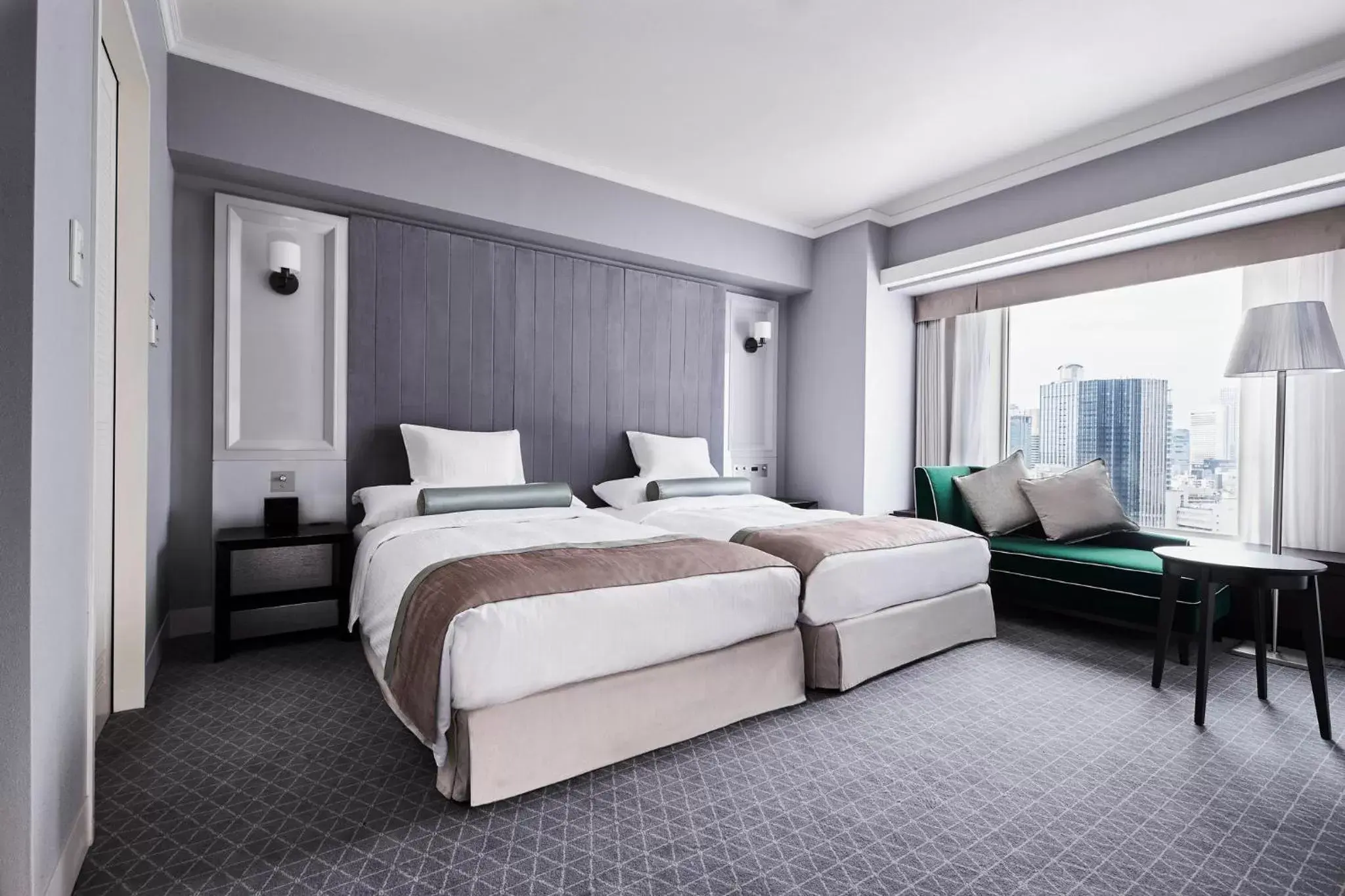 Photo of the whole room, Bed in RIHGA Royal Hotel Osaka