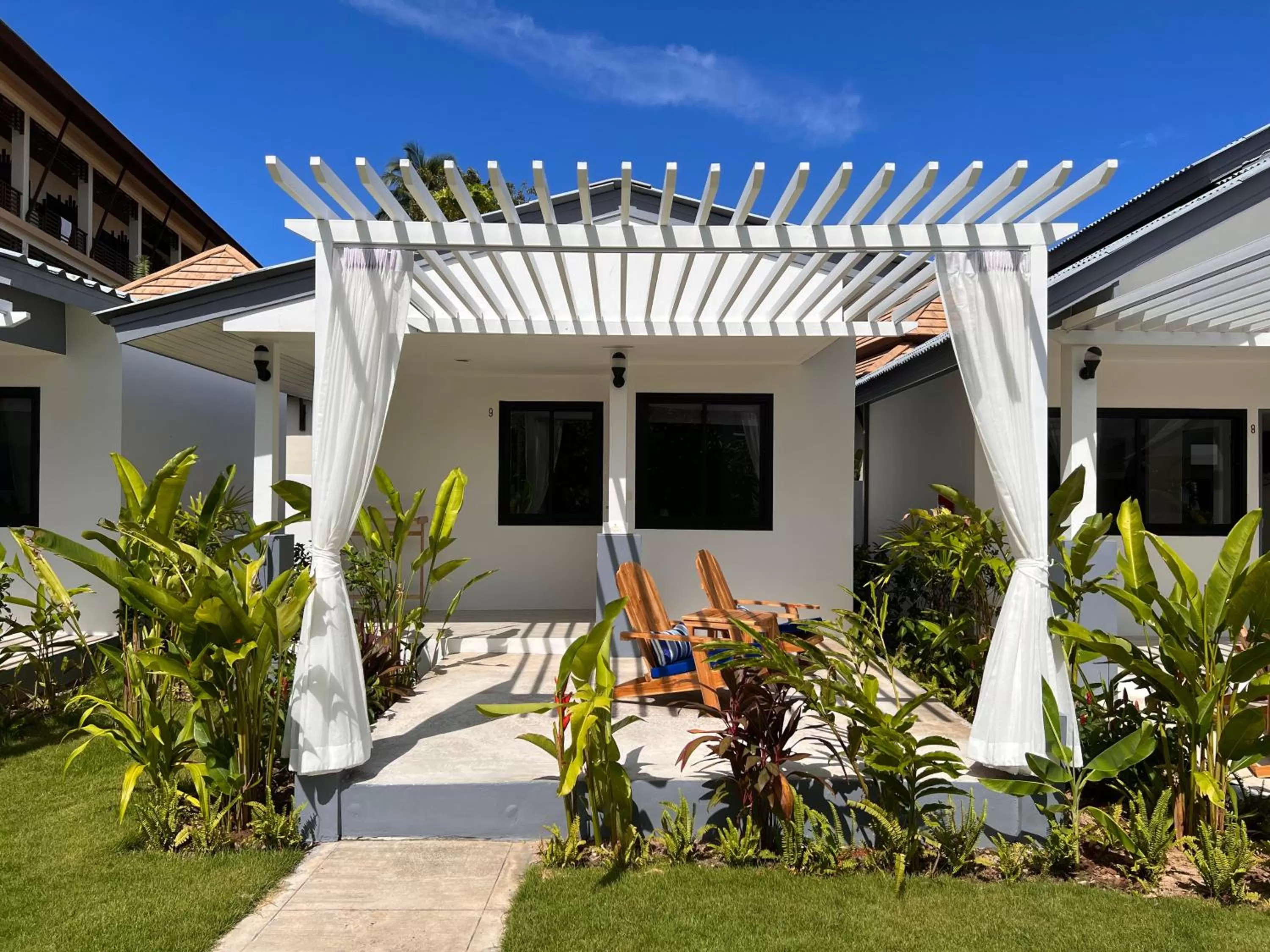 Patio in Pearl of Samui Resort