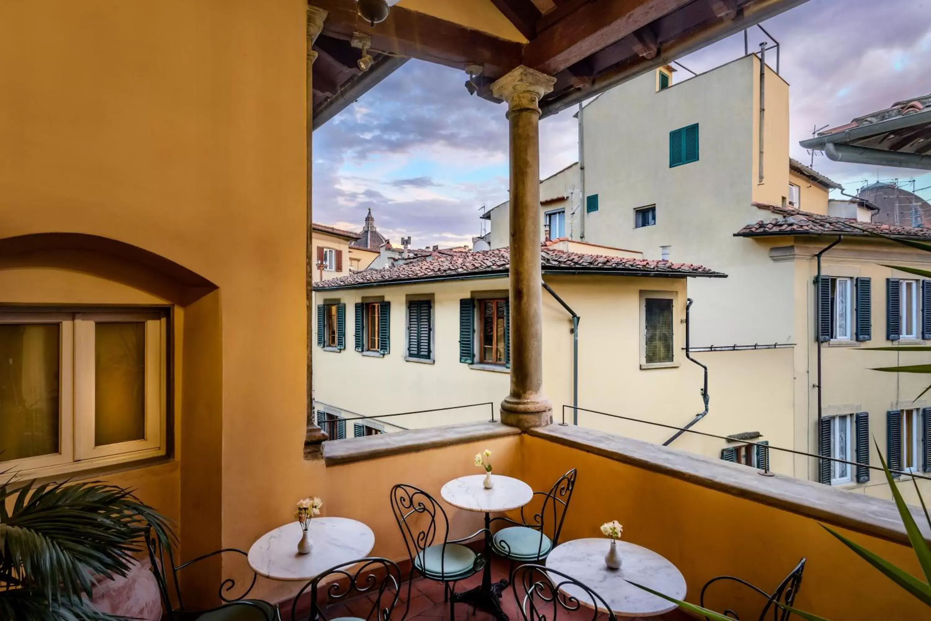 Balcony/Terrace in Hotel Botticelli