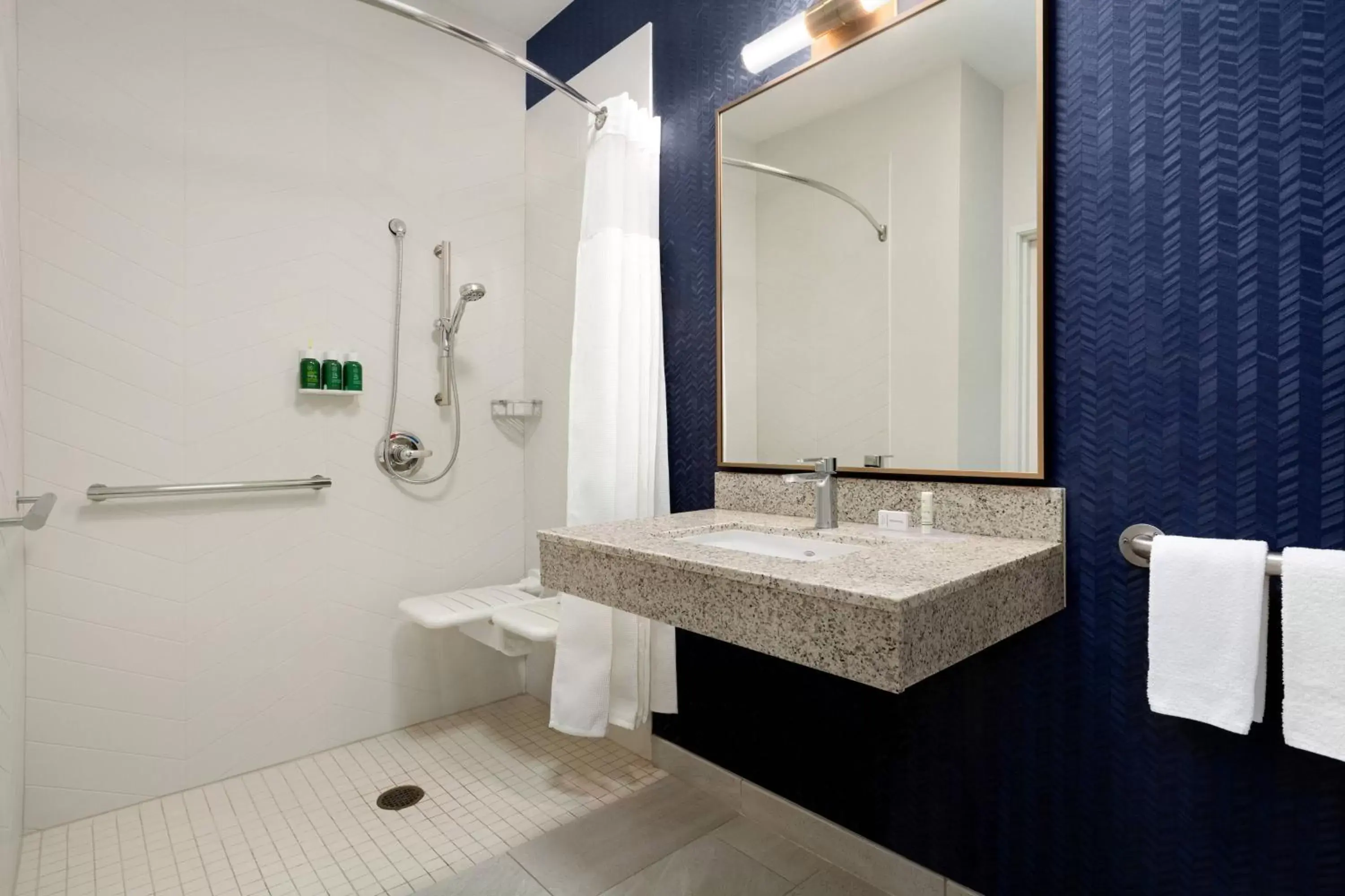 Bathroom in Fairfield Inn by Marriott Visalia Sequoia