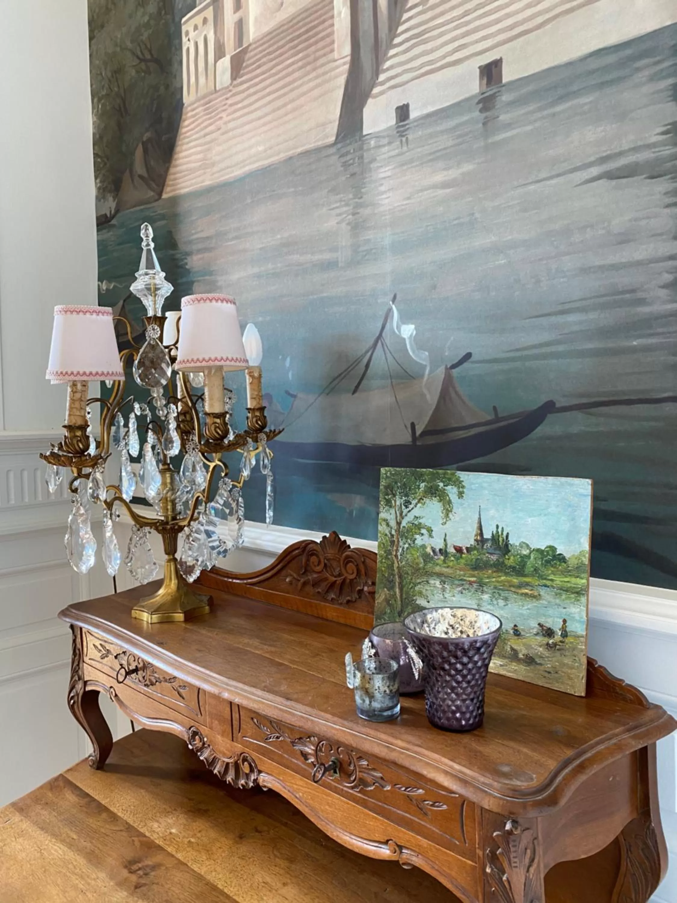 Living room in Villa Aristide
