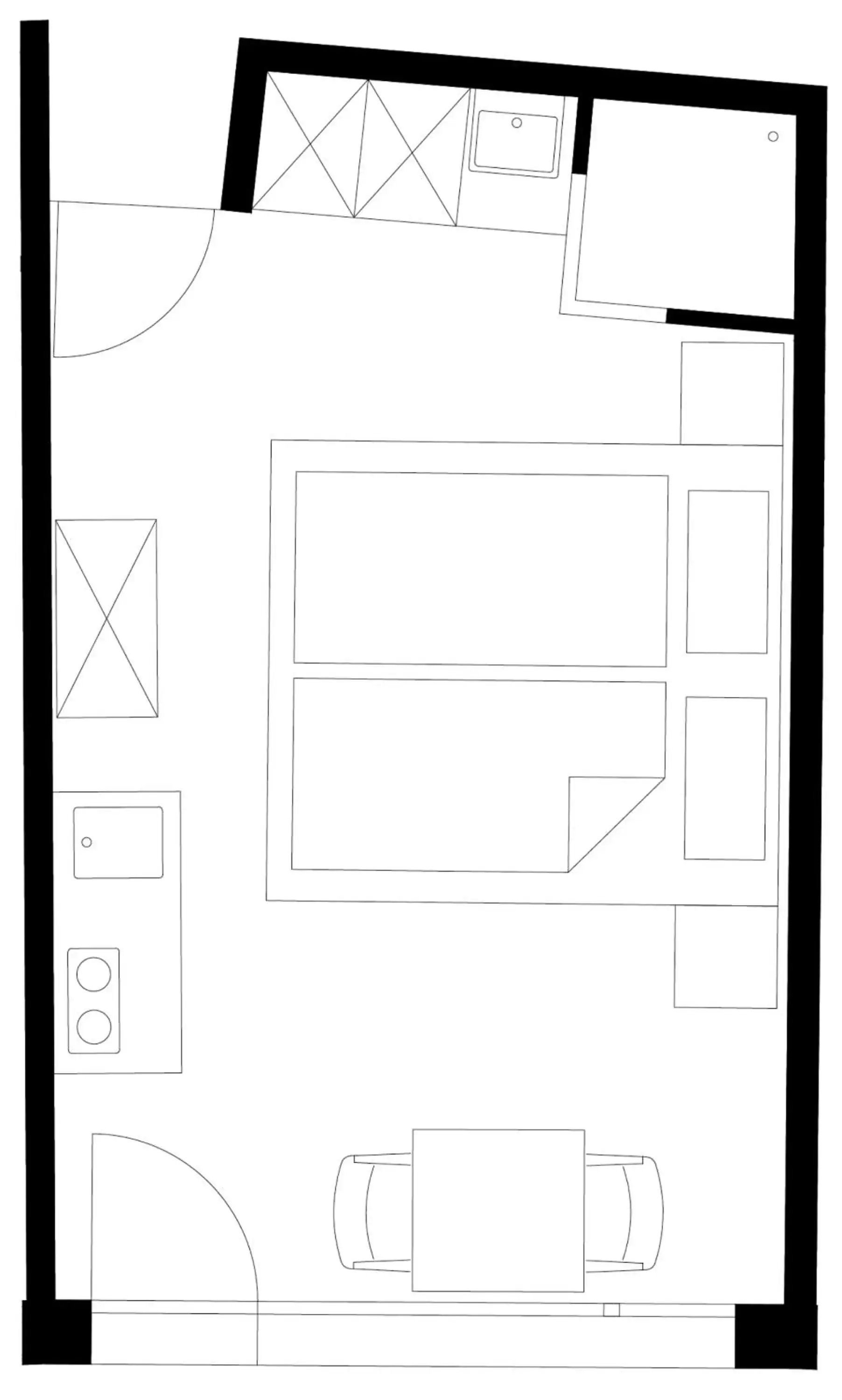 Photo of the whole room, Floor Plan in Casa Las Caglias