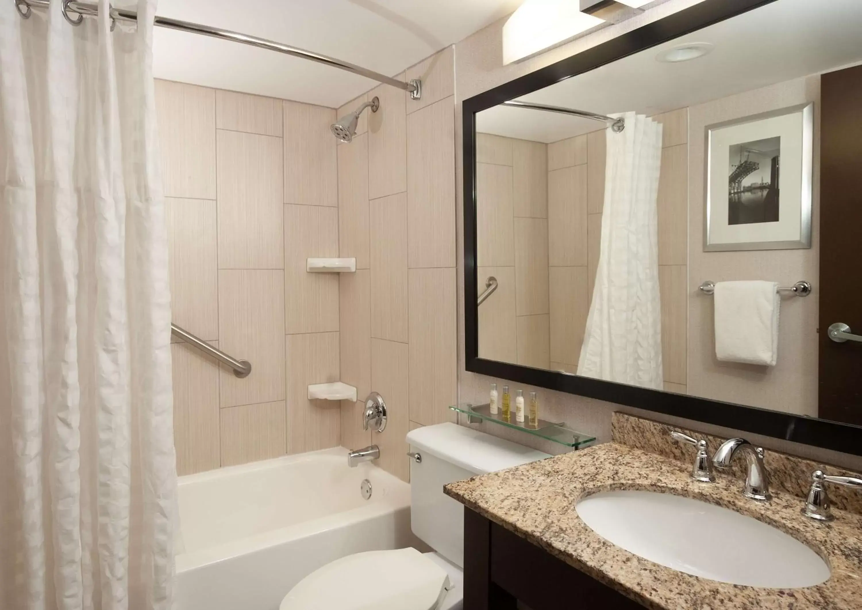 Bathroom in DoubleTree by Hilton Hotel Cleveland Downtown - Lakeside