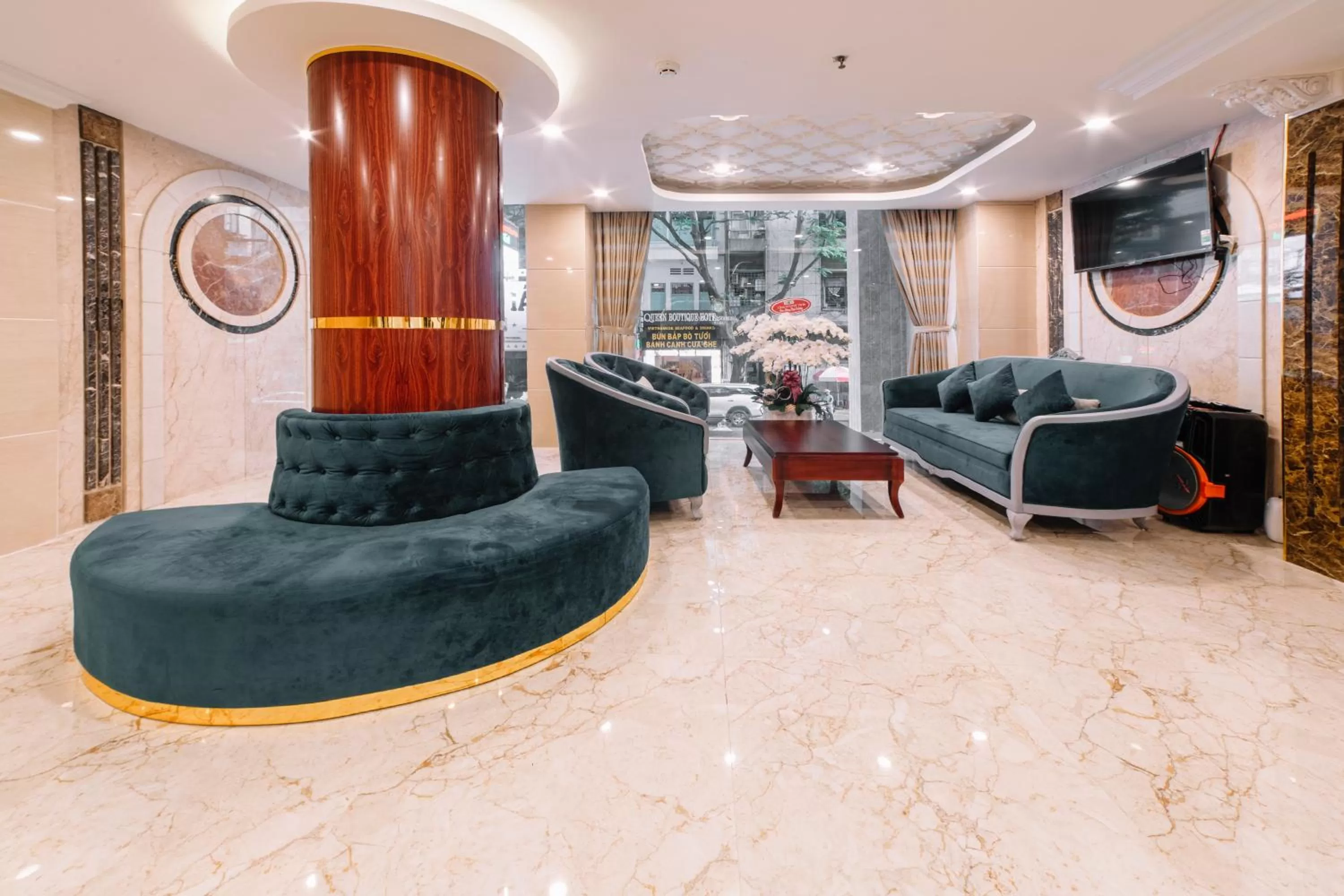 Lobby or reception in Saigon Hanoi Central Hotel