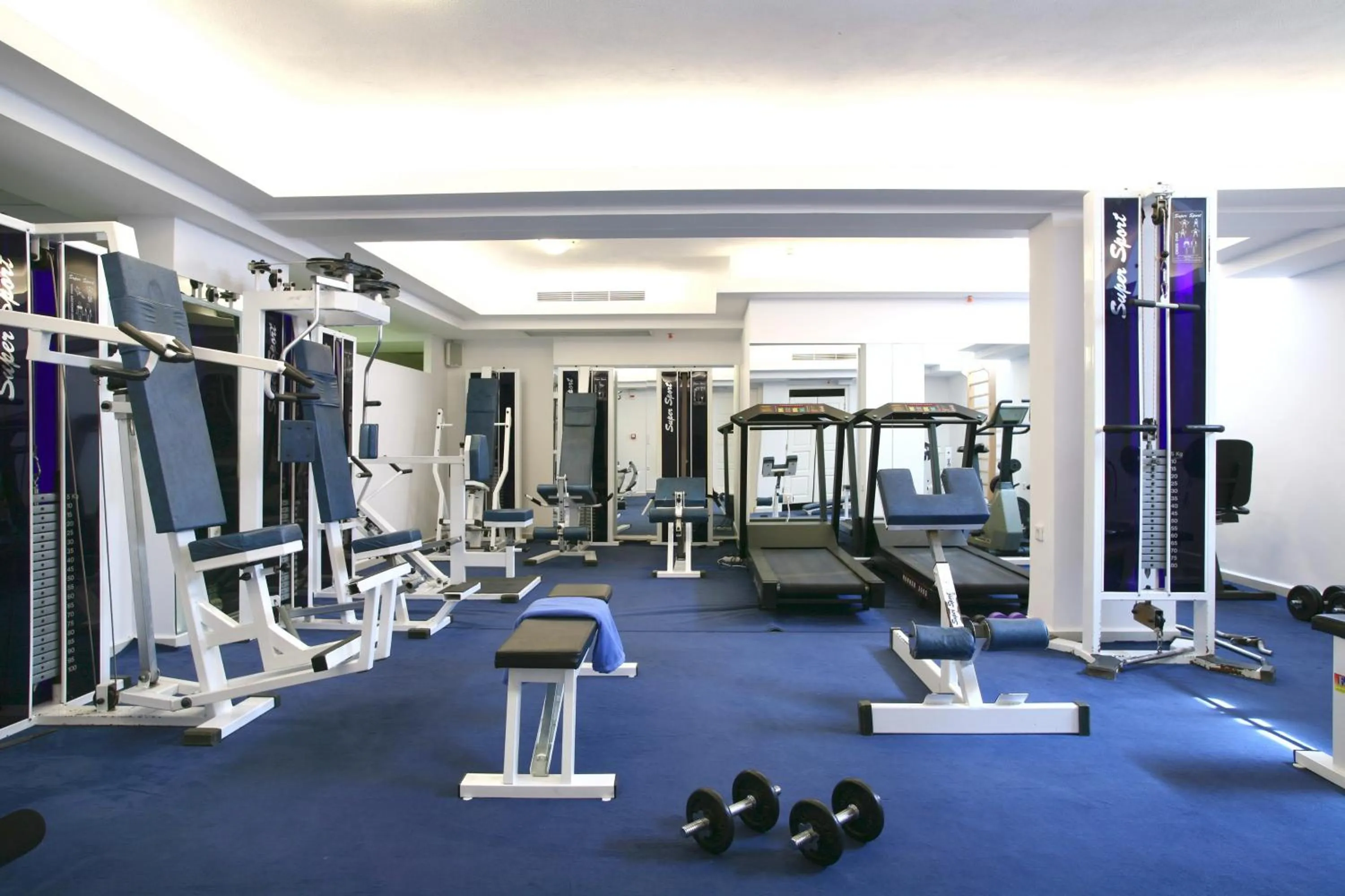Fitness centre/facilities in Naxos Resort Beach Hotel