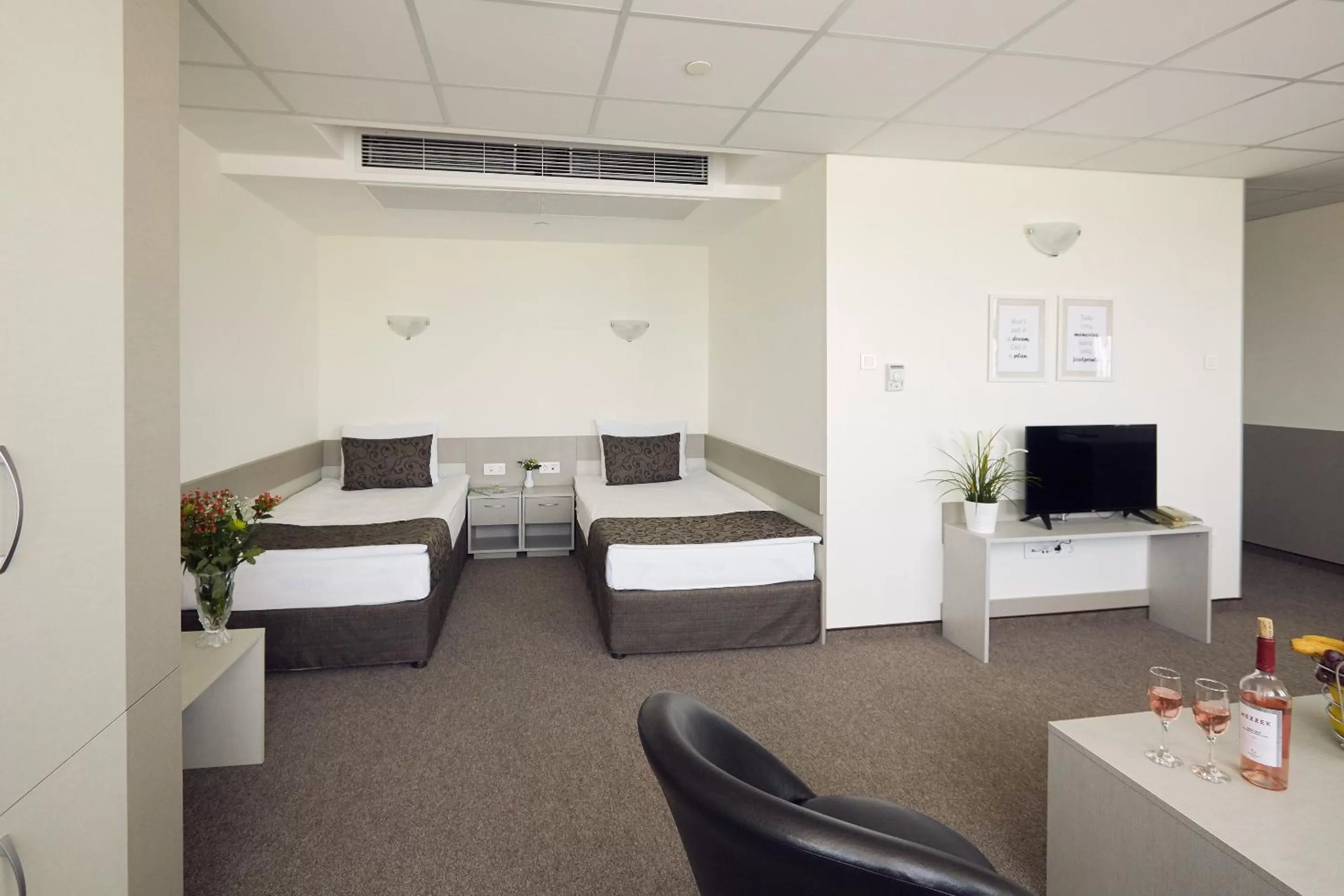 Bed in Park Hotel Moskva