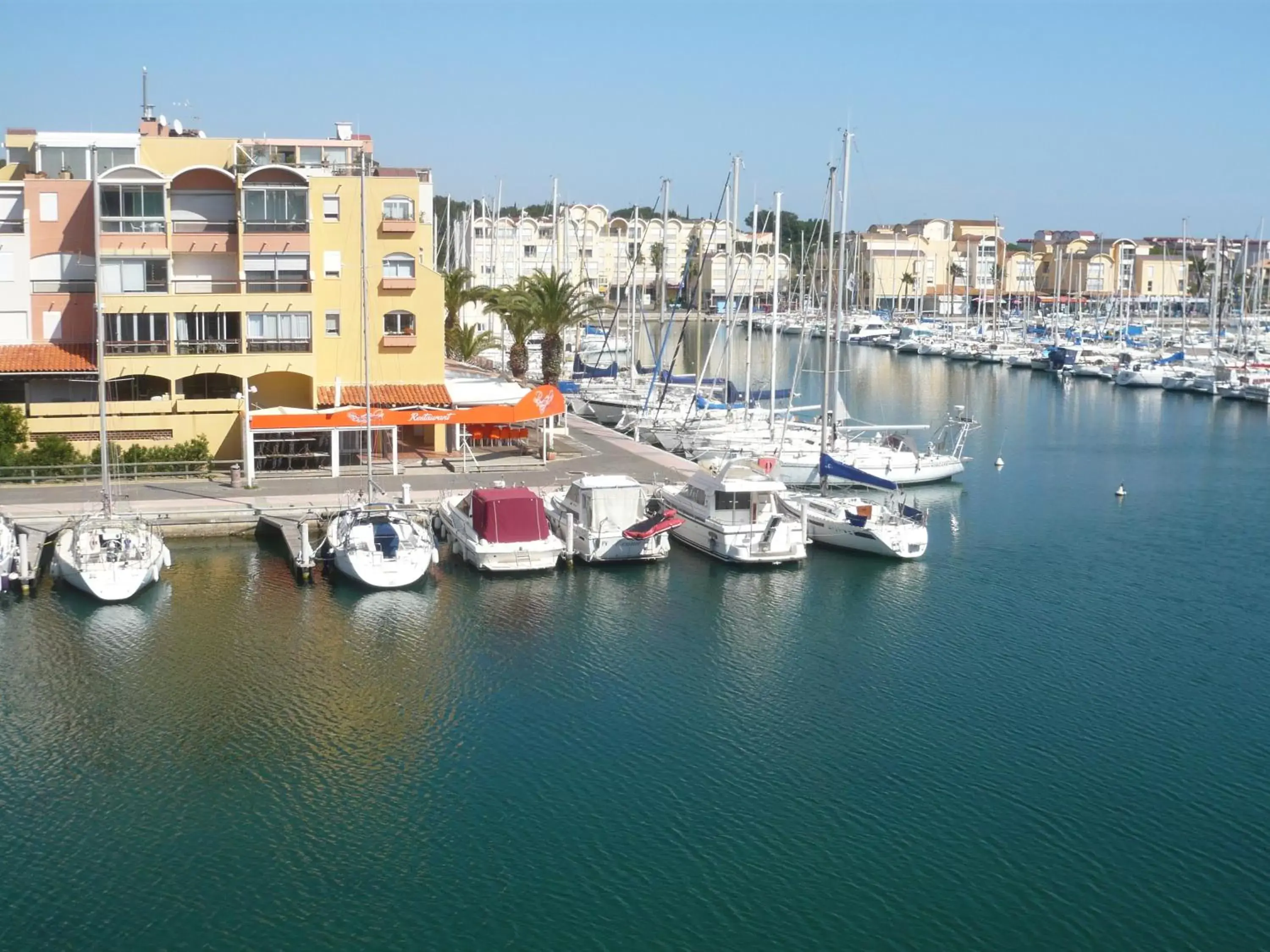 Sea view in Hôtel Port Beach