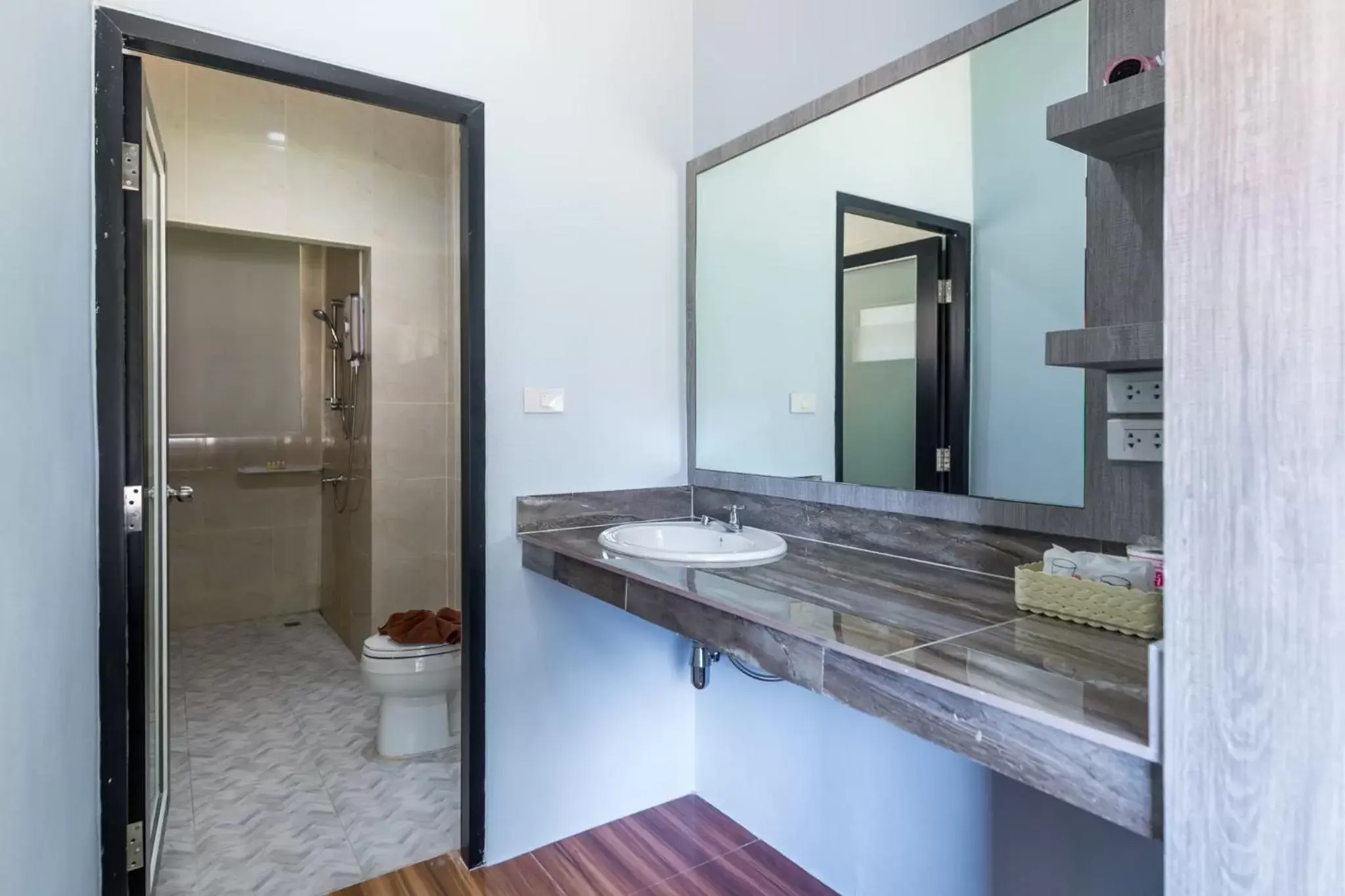 Bathroom in Khaosok Rainforest Resort