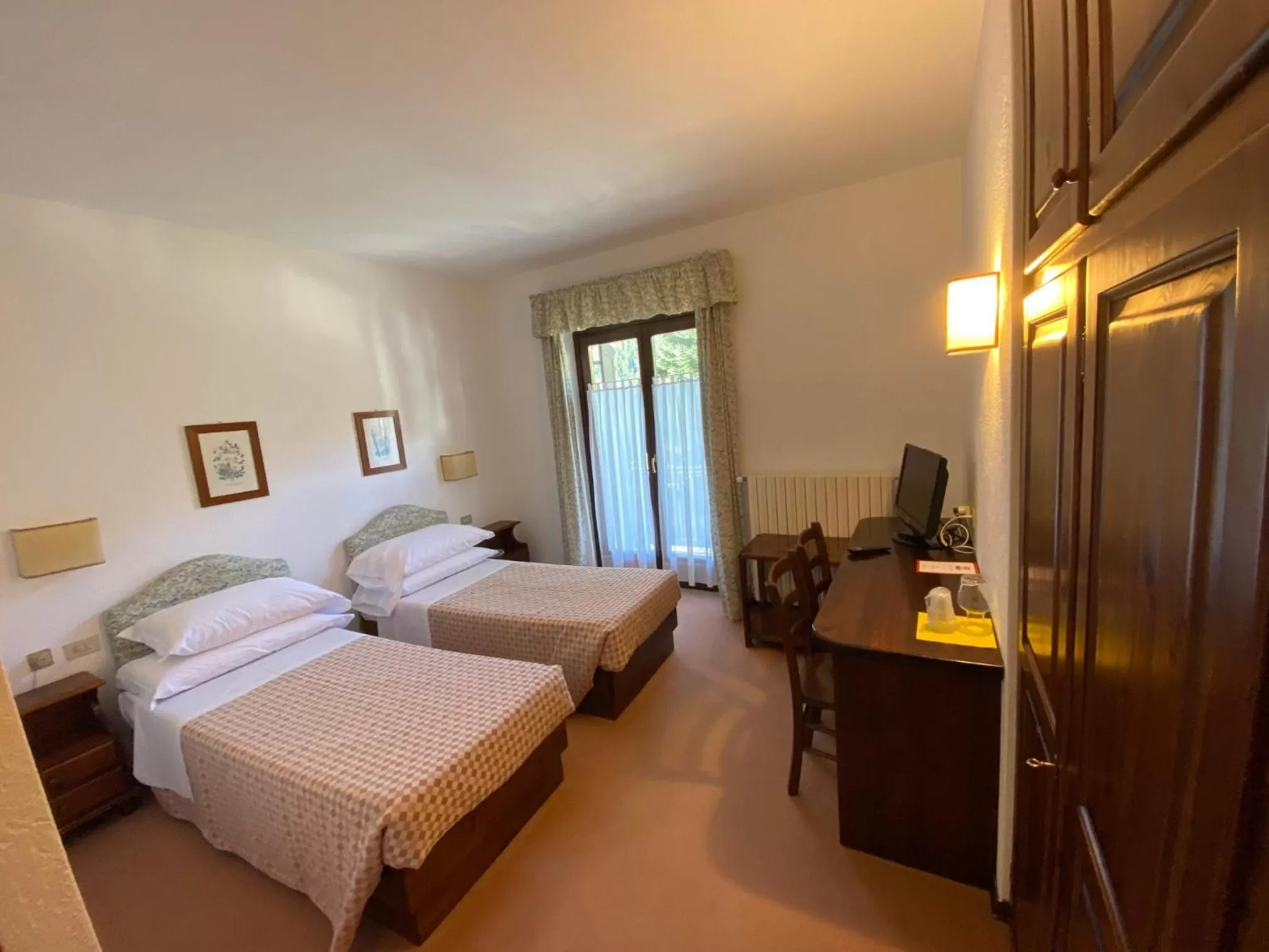 Bed in Hotel Triolet