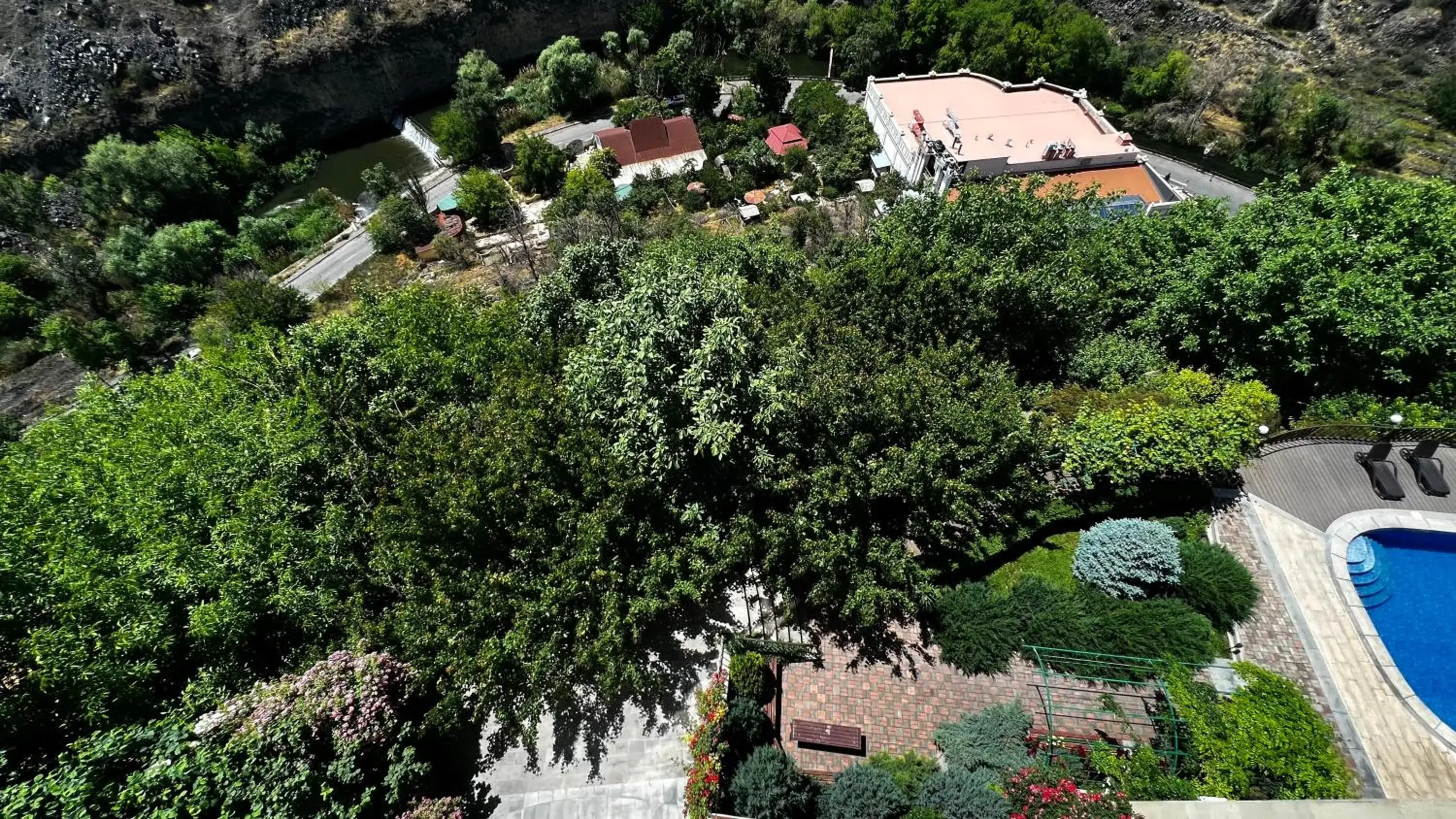 Natural landscape, Bird's-eye View in Olympia Garden Hotel