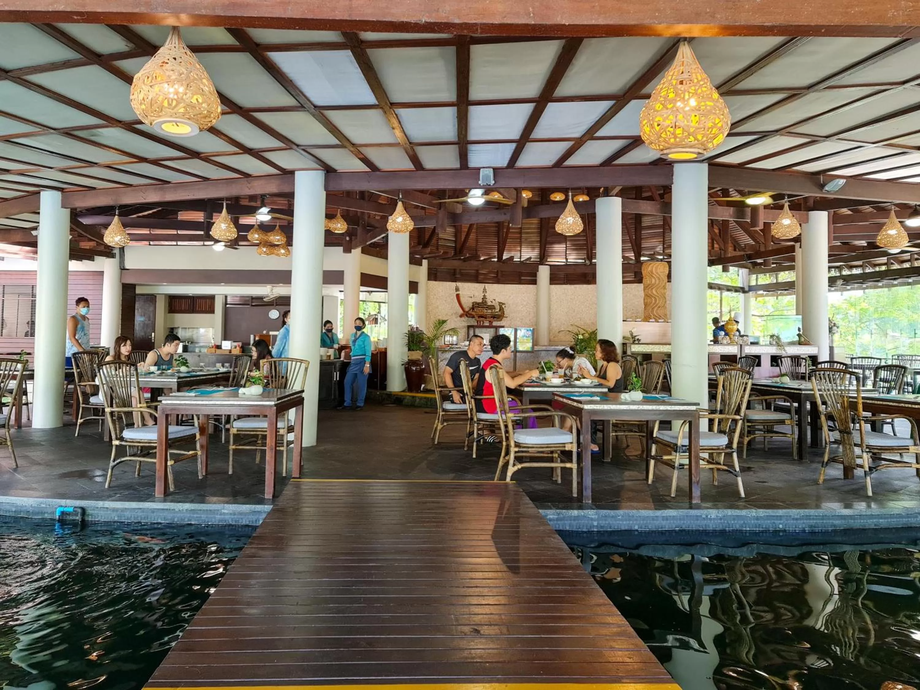 Restaurant/places to eat in The Haven Khao Lak