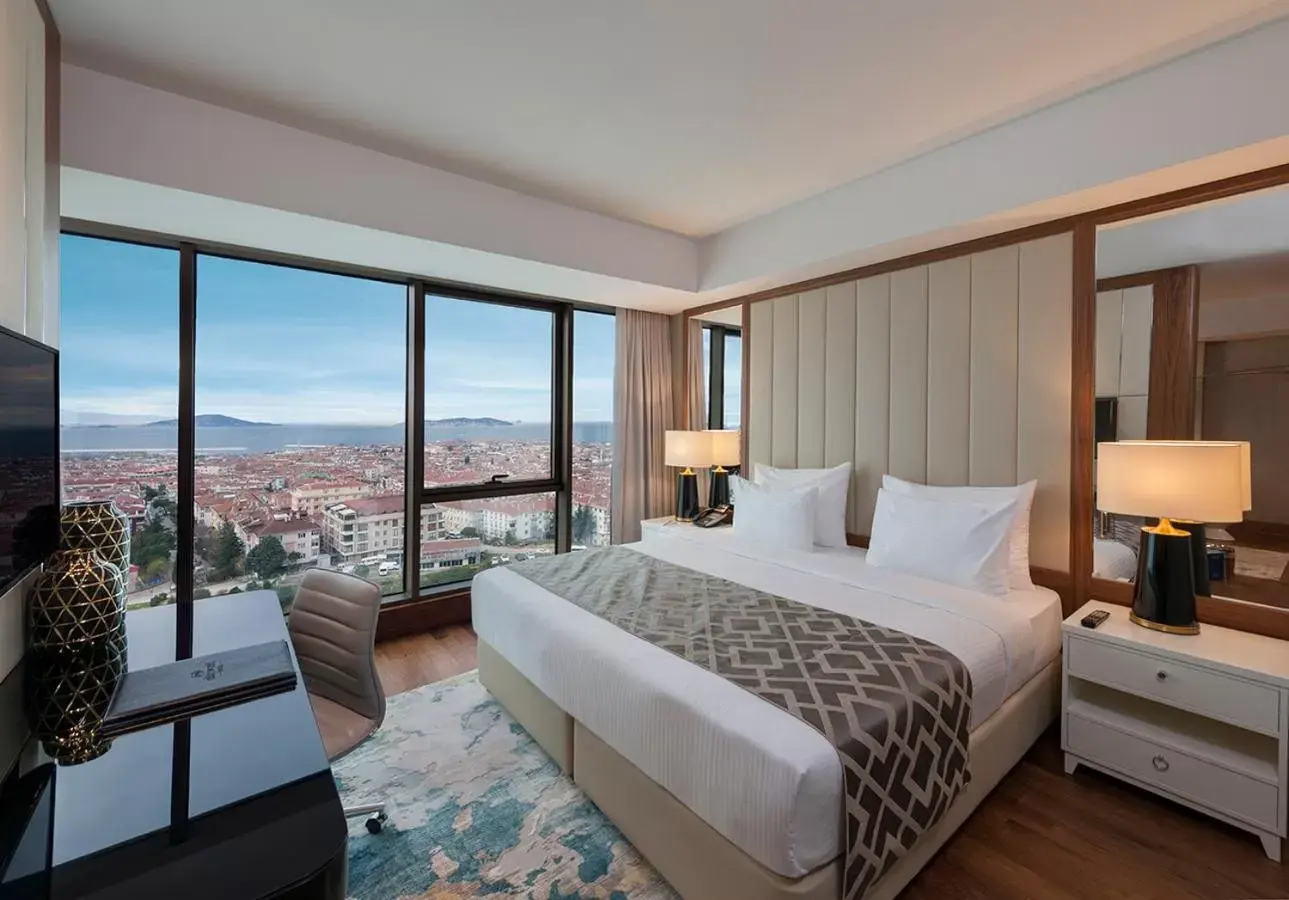 Bedroom in Elite World Grand Istanbul Küçükyalı